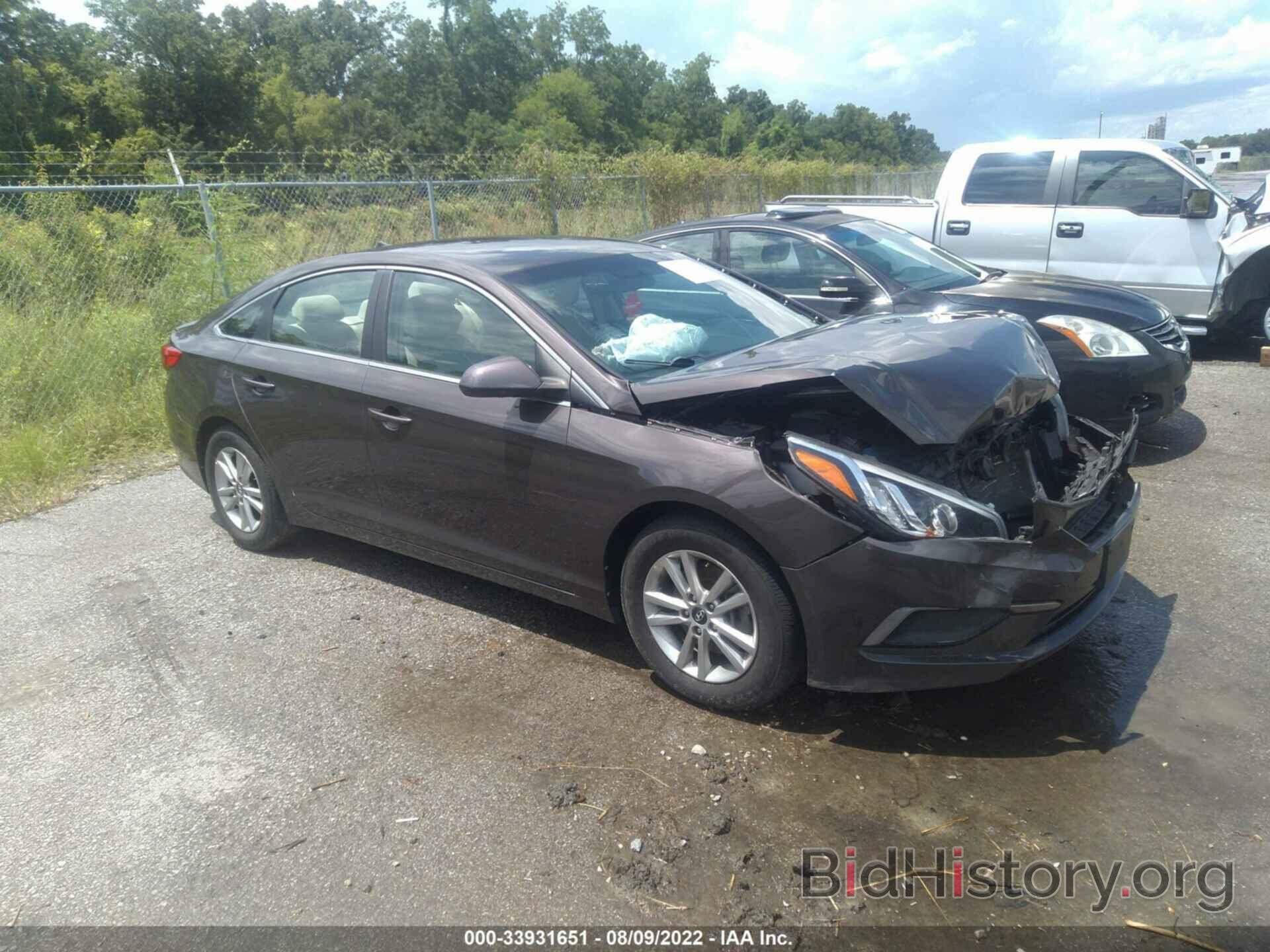 Photo 5NPE24AF4HH441929 - HYUNDAI SONATA 2017