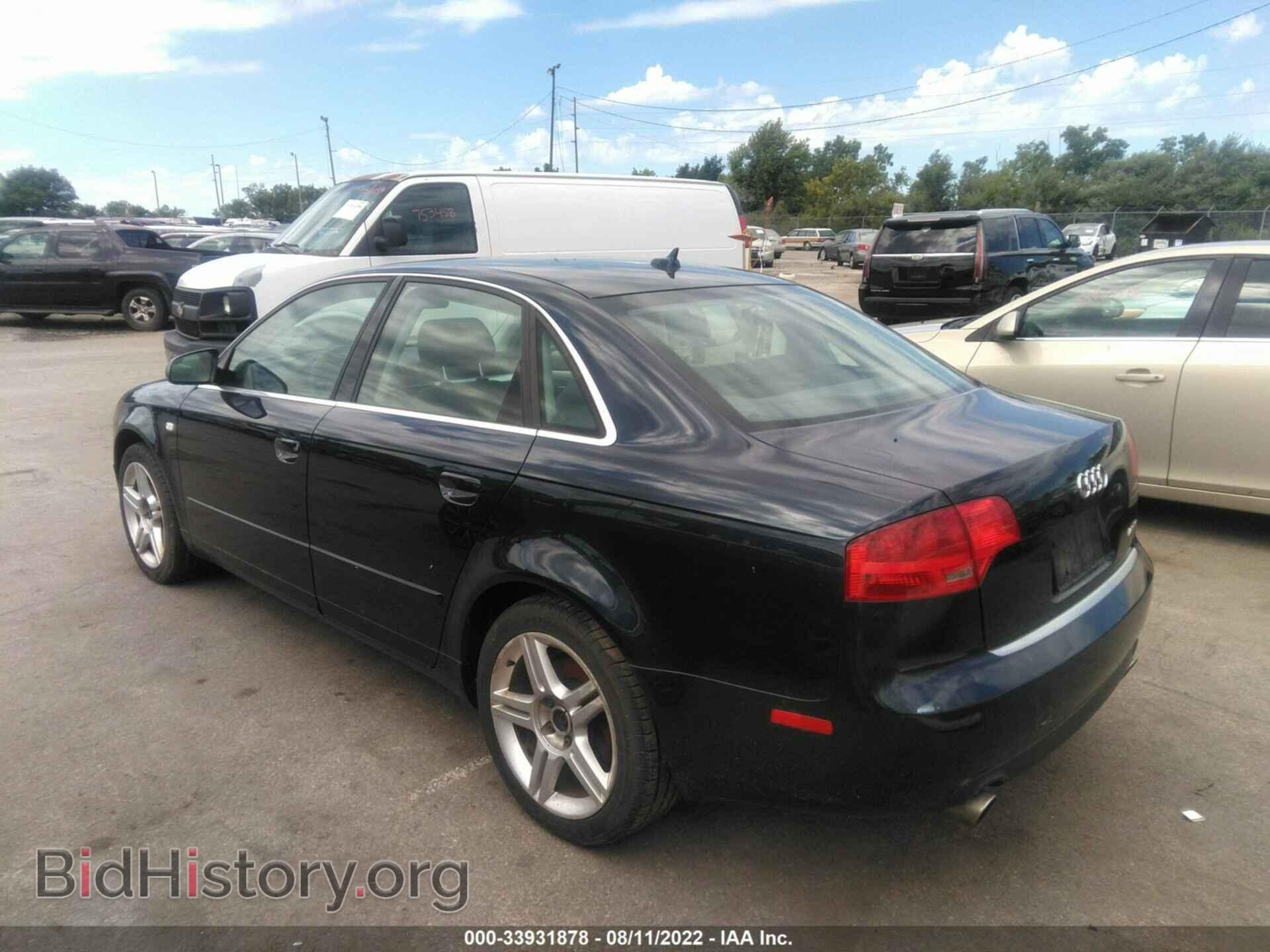 2007 AUDI A4 - VIN: WAUDF78EX7A036143 - Фото 3