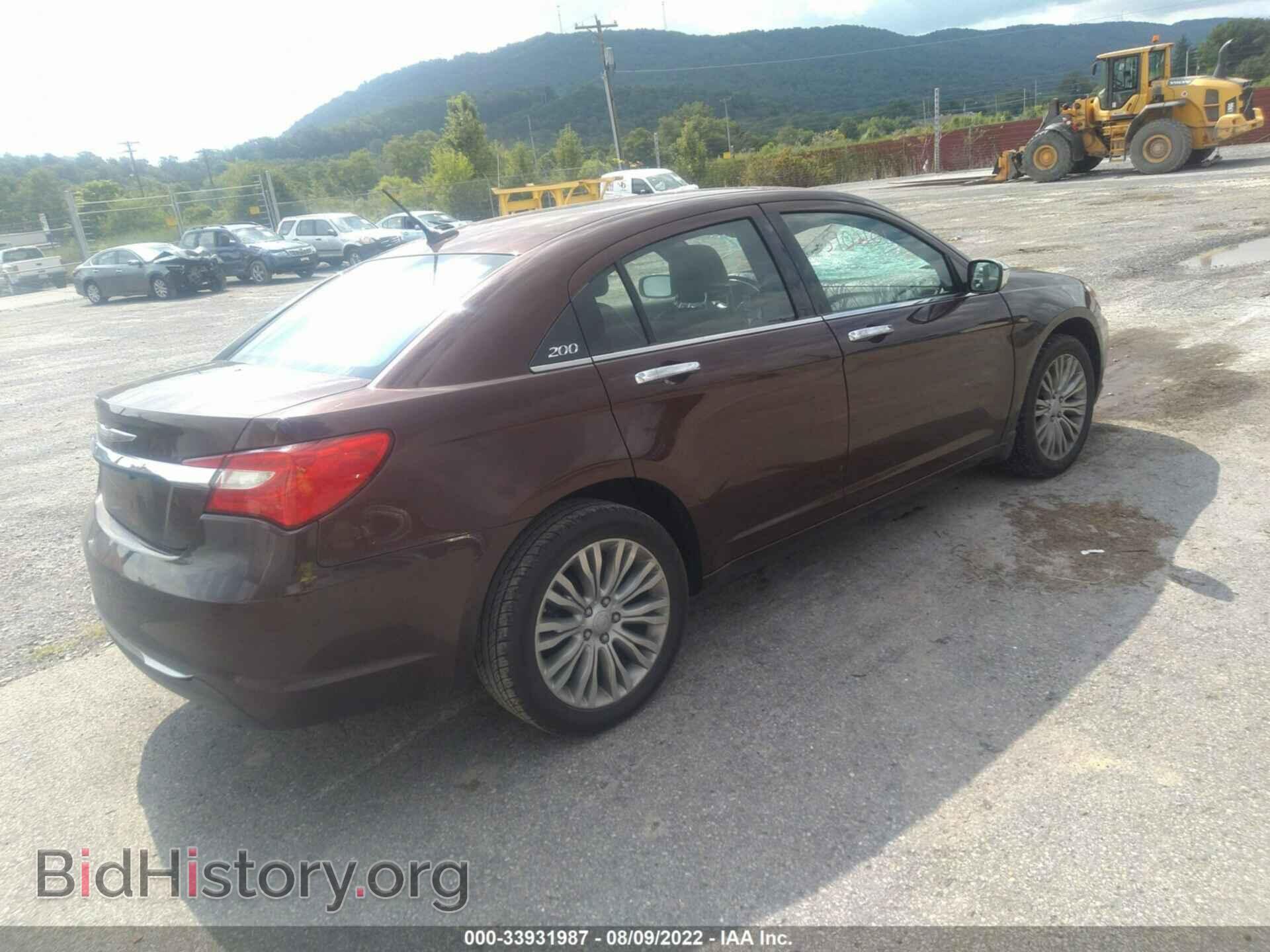 2012 CHRYSLER 200 - VIN: 1C3CCBCBXCN284570 - Фото 4