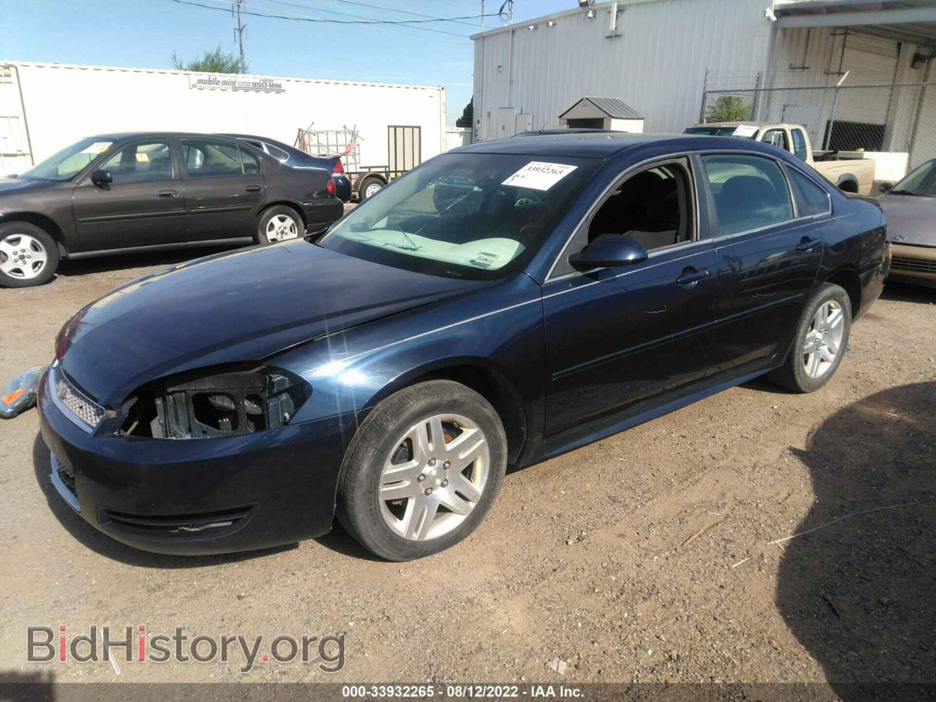 2012 CHEVROLET IMPALA - VIN: 2G1WG5E31C1290742 - Фото 2