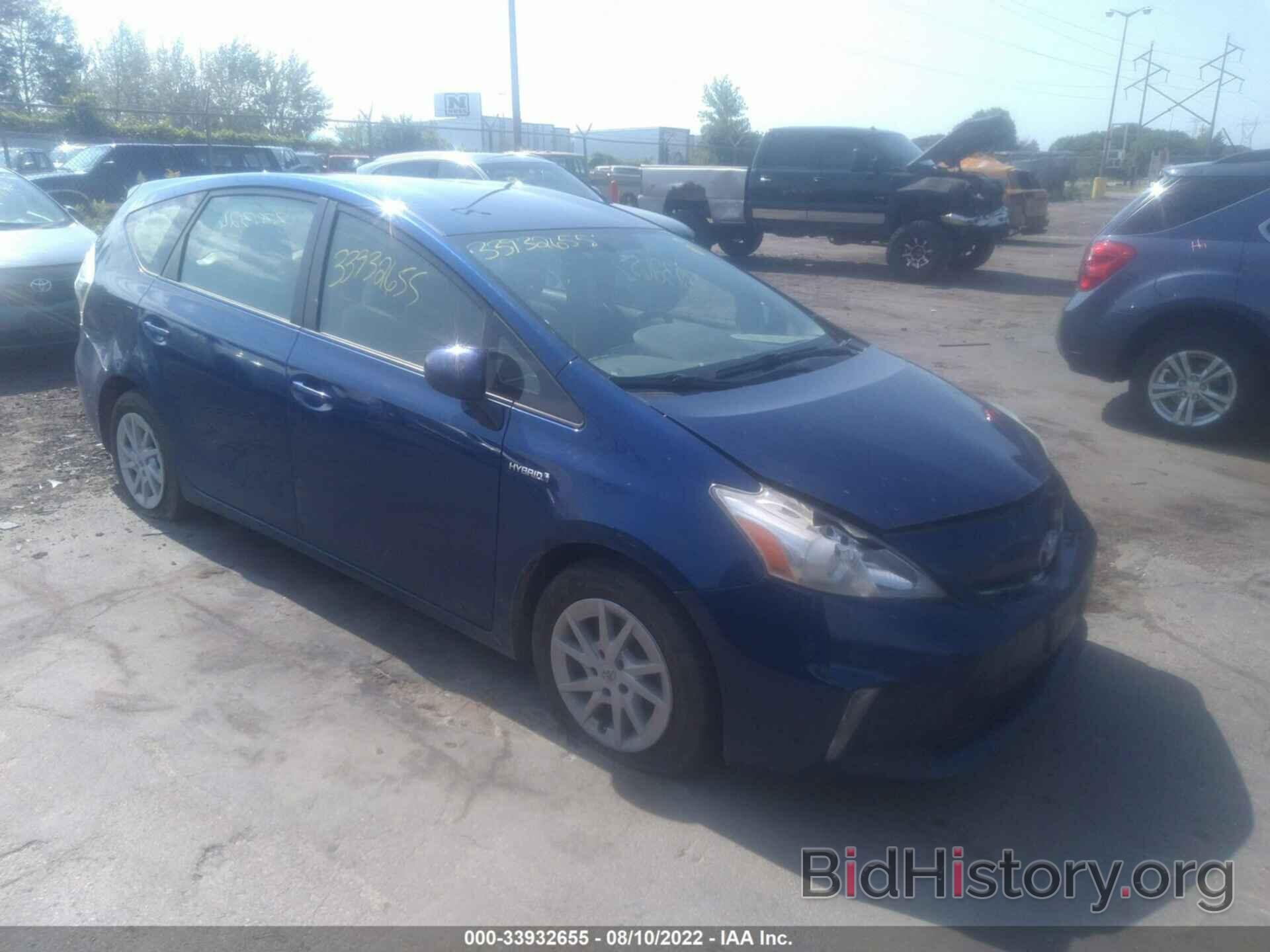 Photo JTDZN3EU5C3176065 - TOYOTA PRIUS V 2012