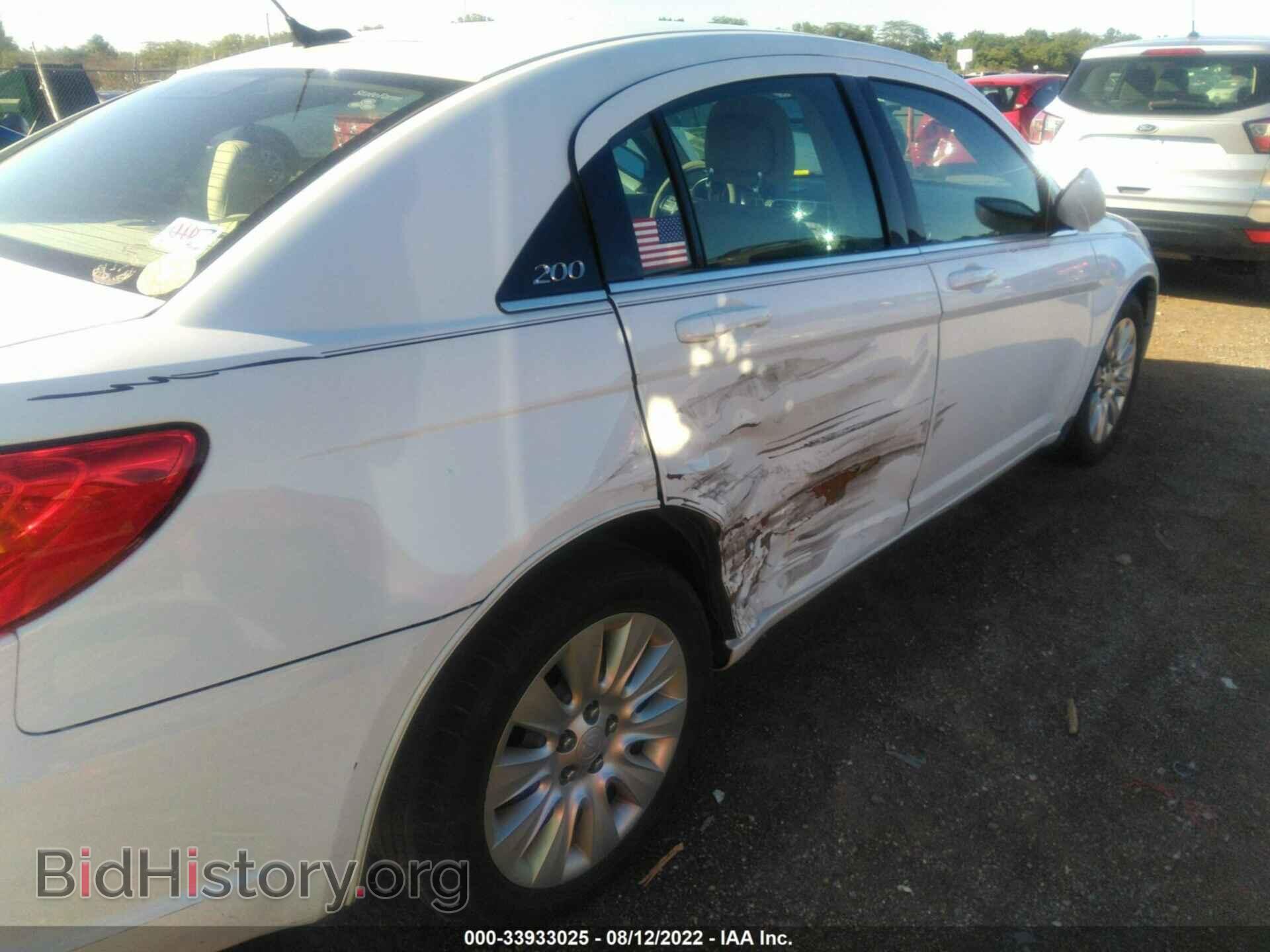 2013 CHRYSLER 200 - VIN: 1C3CCBAG8DN724107 - Фото 6