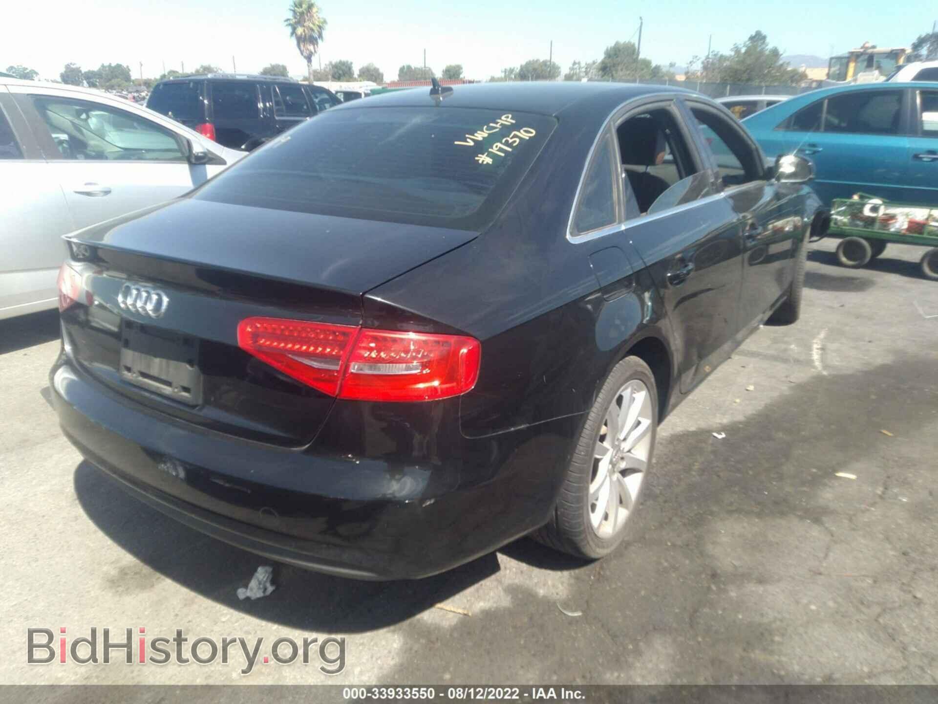 2013 AUDI A4 - VIN: WAUFFAFL7DN045751 - Фото 4