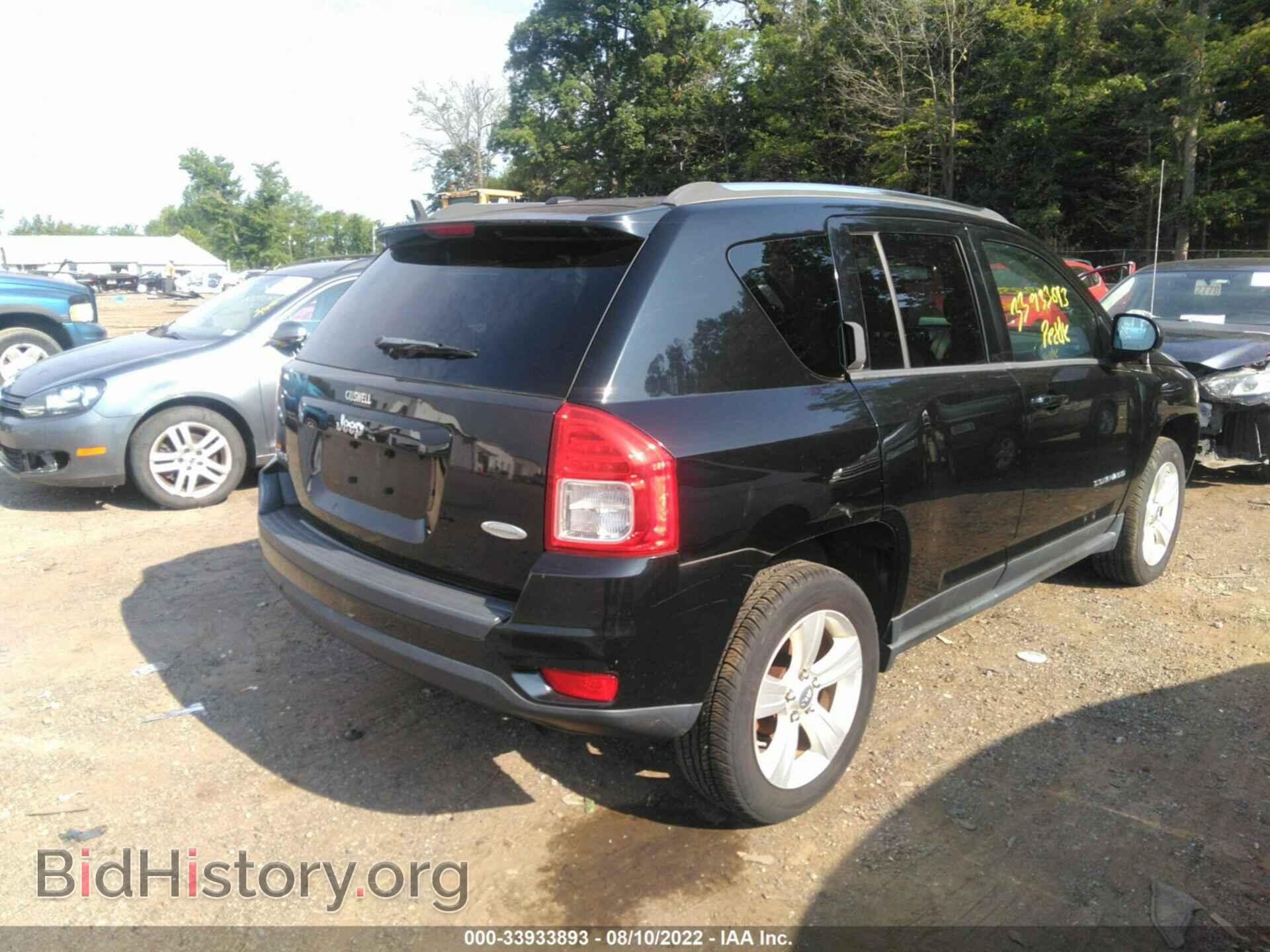 2012 JEEP COMPASS - VIN: 1C4NJDEB7CD575147 - Фото 4
