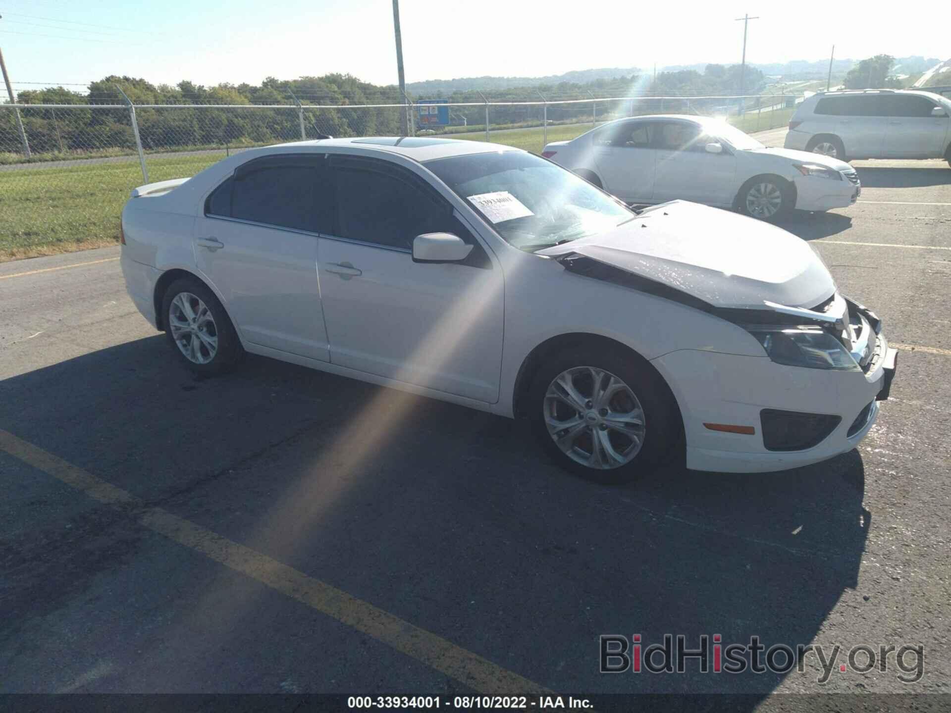 Photo 3FAHP0HA6CR339092 - FORD FUSION 2012