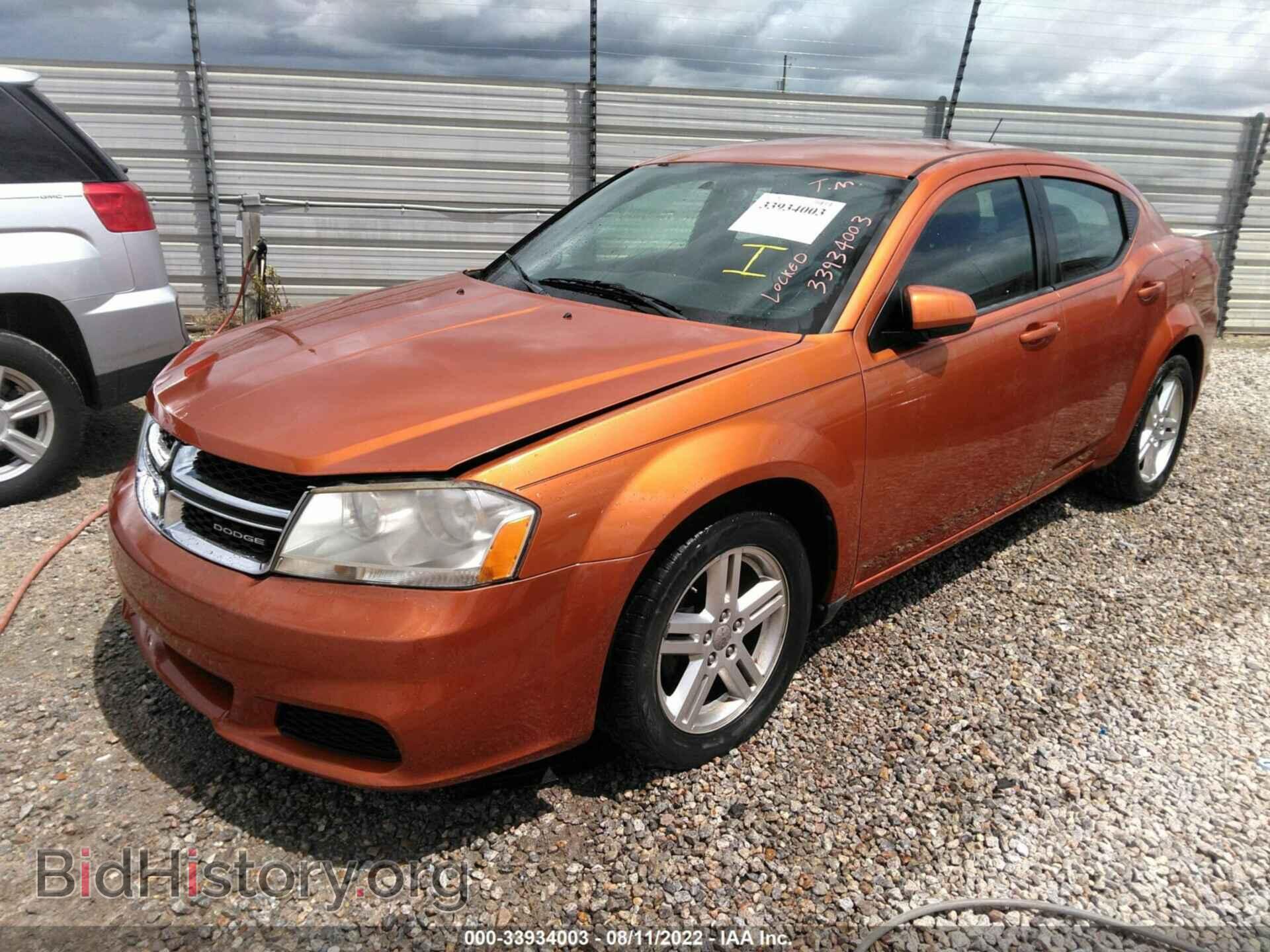 2011 DODGE AVENGER - VIN: 1B3BD1FB7BN574937 - Фото 2