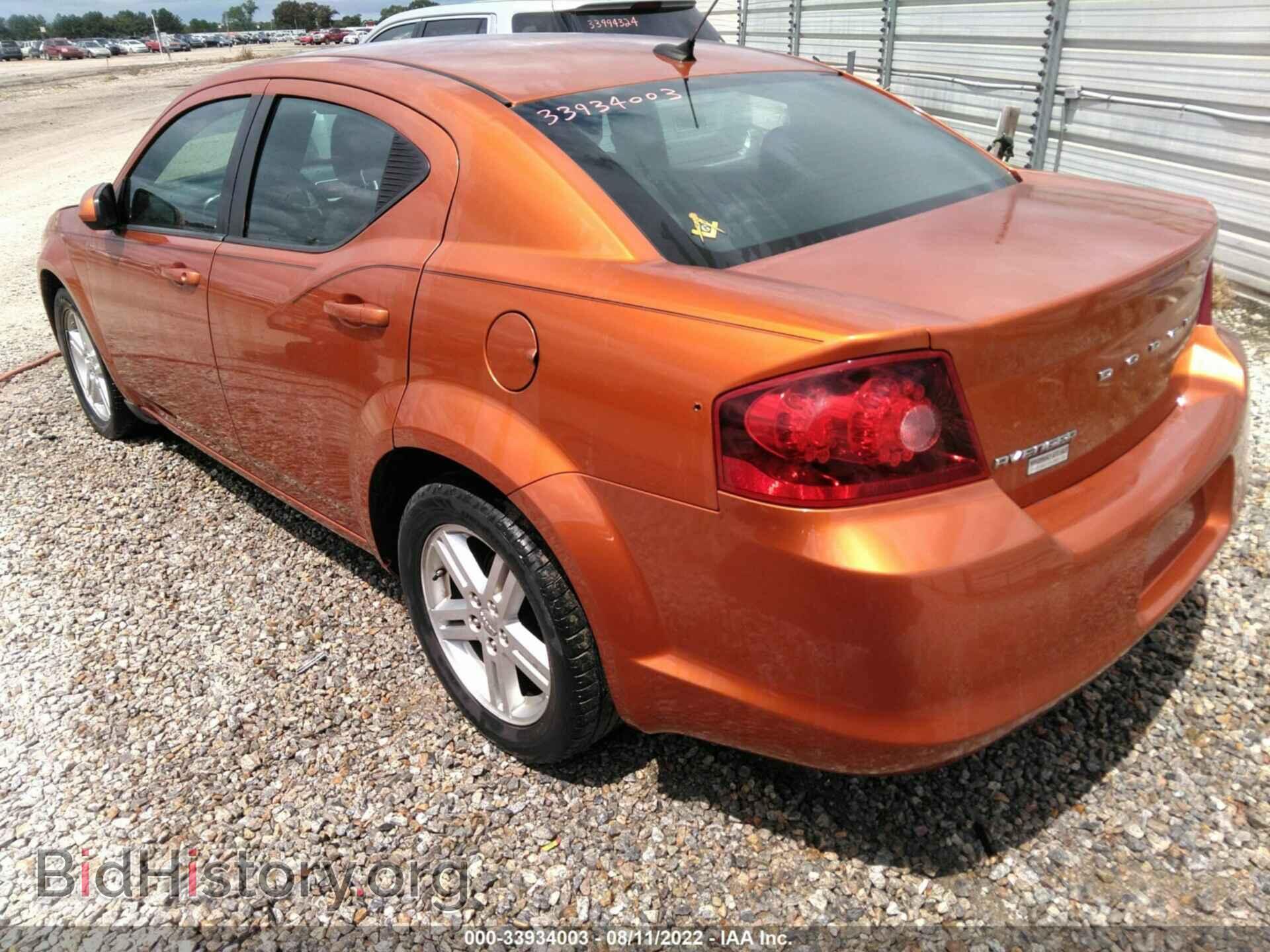 2011 DODGE AVENGER - VIN: 1B3BD1FB7BN574937 - Фото 3