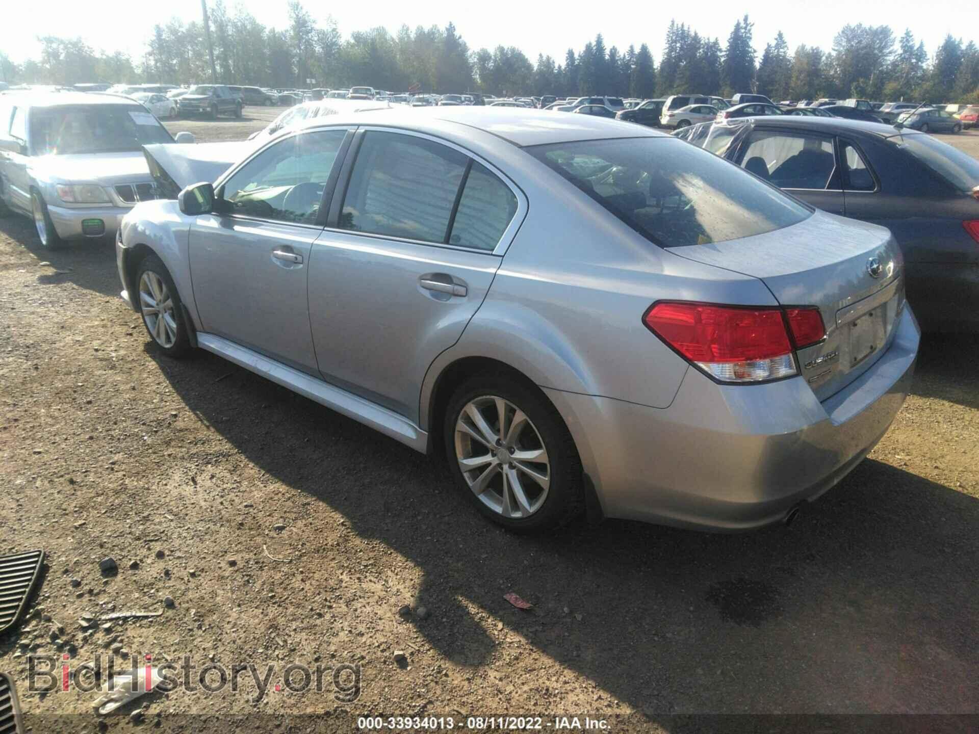 2013 SUBARU LEGACY - VIN: 4S3BMBC69D3042857 - Фото 3
