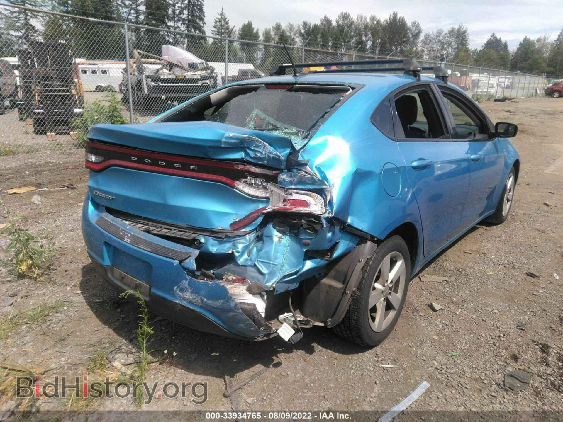 2016 DODGE DART - VIN: 1C3CDFFA5GD822966 - Фото 4