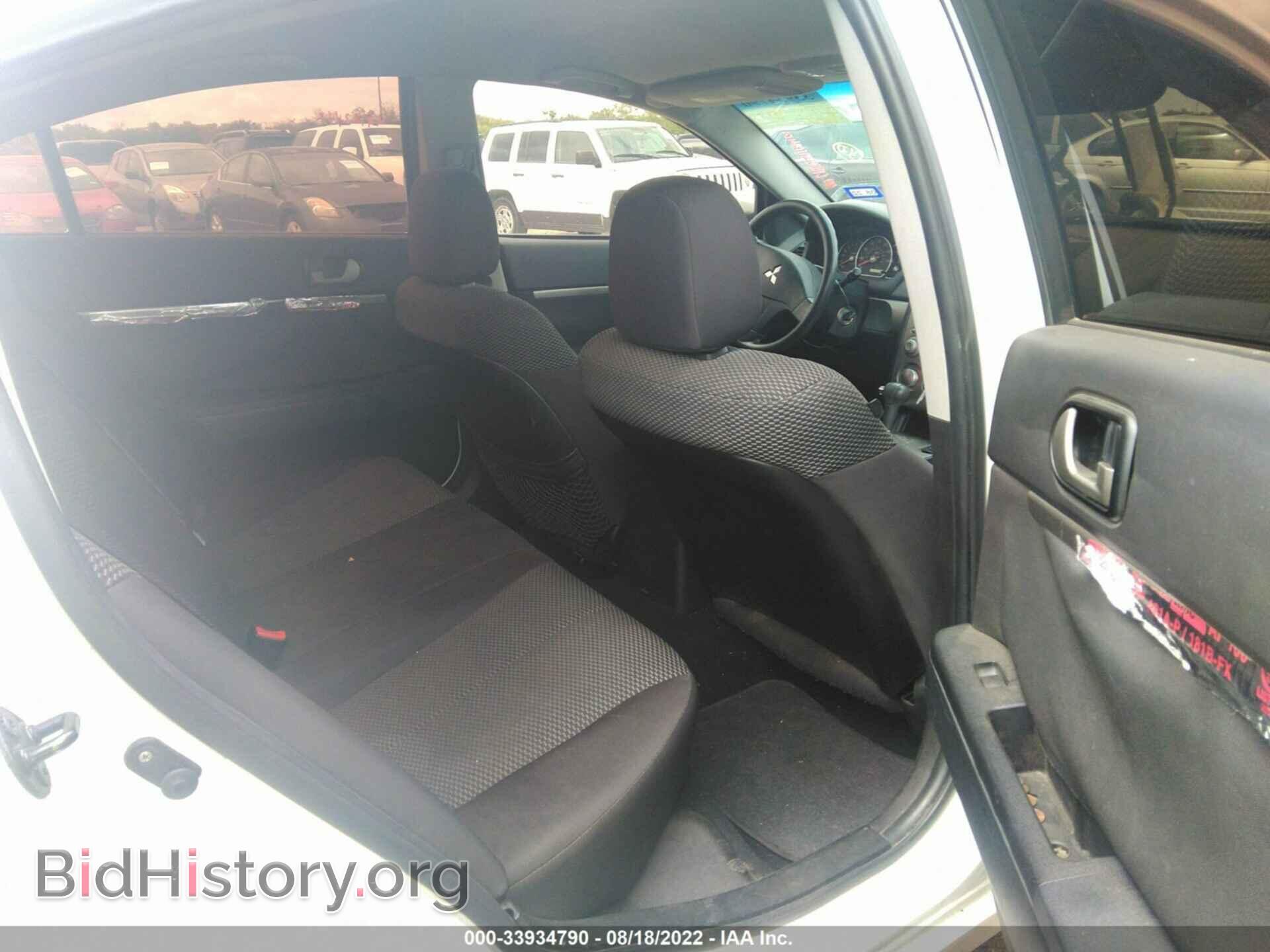 2012 MITSUBISHI GALANT - VIN: 4A32B2FF6CE020283 - Фото 8