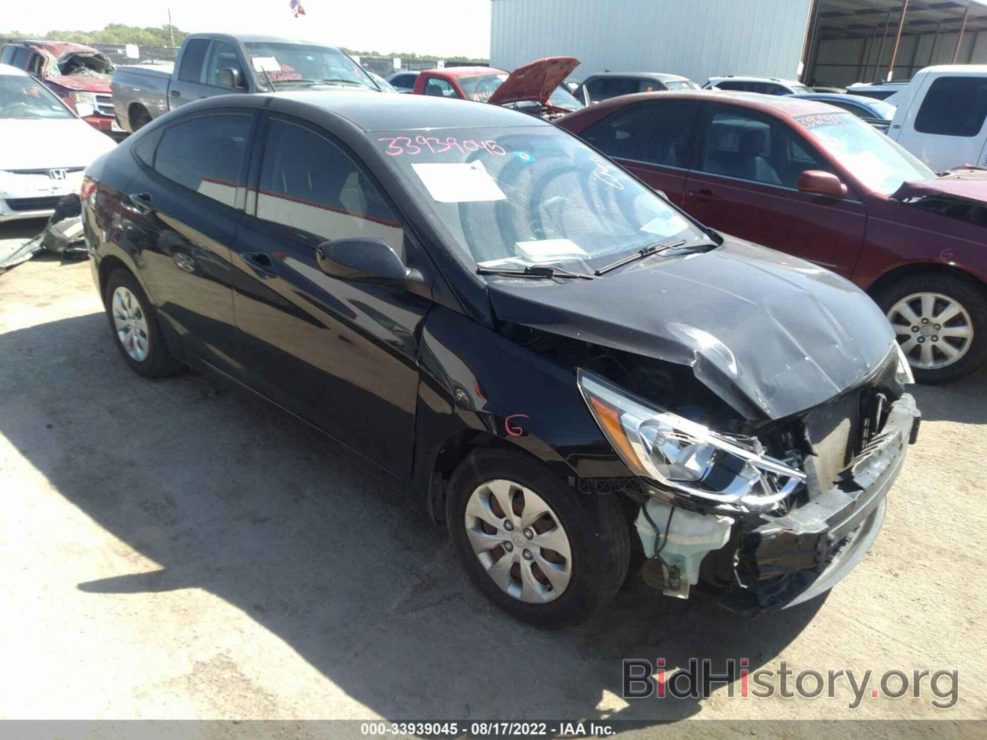 Photo KMHCT4AE5GU049893 - HYUNDAI ACCENT 2016