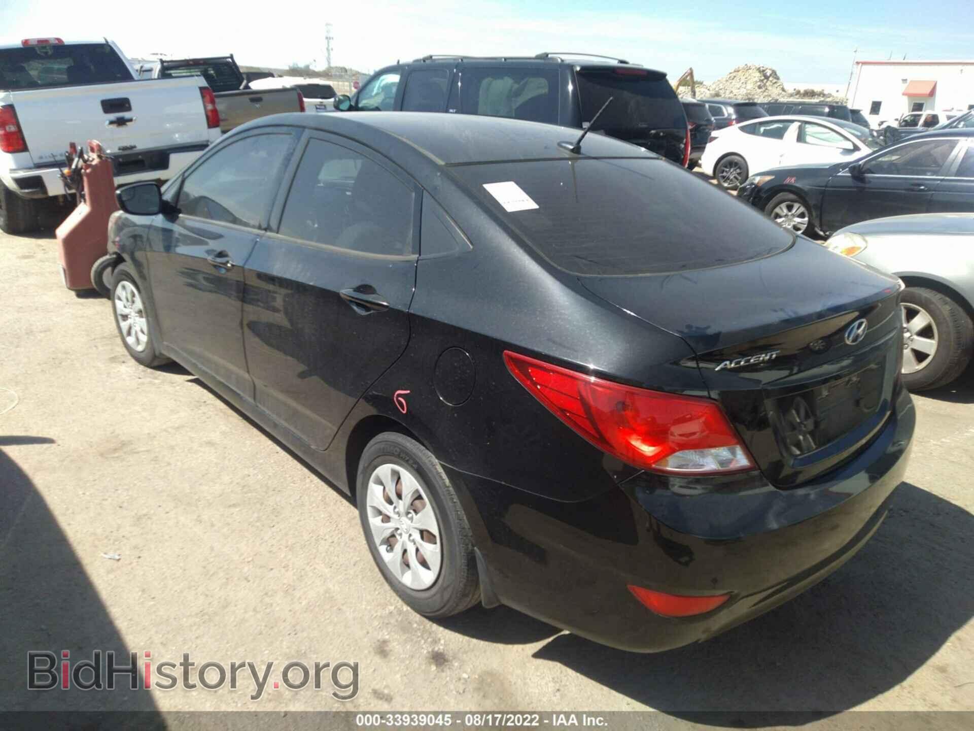 2016 HYUNDAI ACCENT - VIN: KMHCT4AE5GU049893 - Фото 3