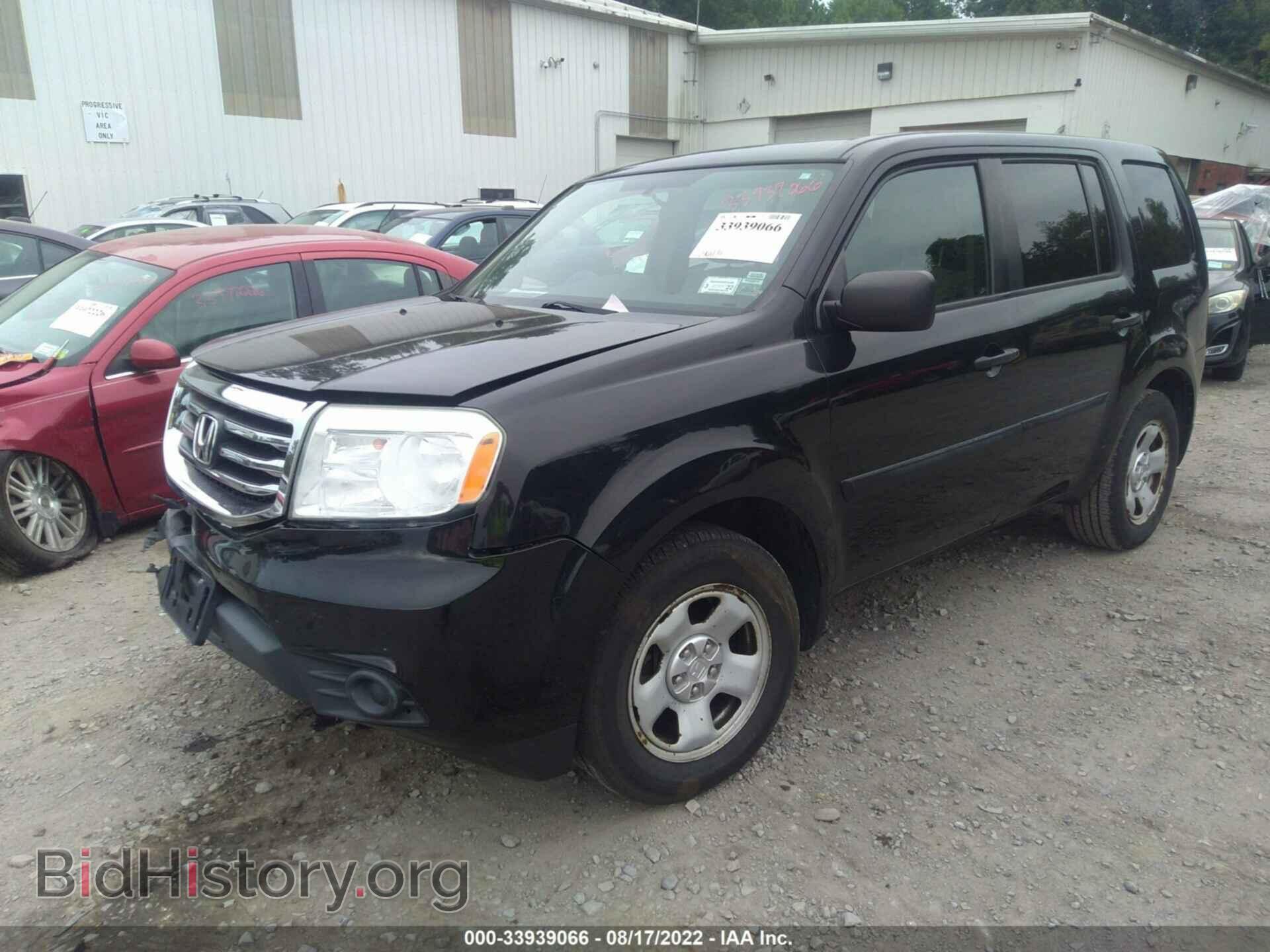 2013 HONDA PILOT - VIN: 5FNYF4H2XDB038843 - Фото 2