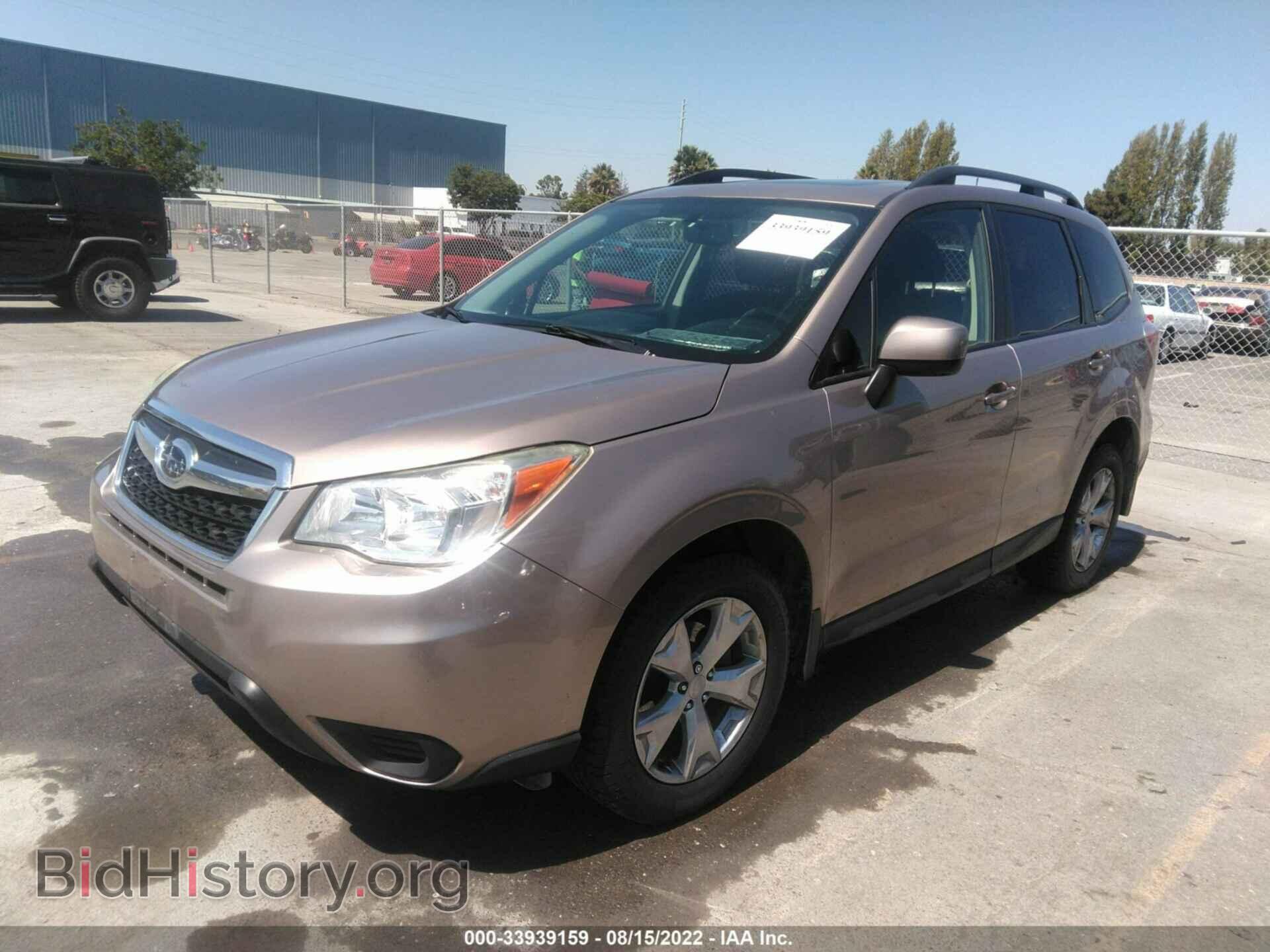 2014 SUBARU FORESTER - VIN: JF2SJAEC1EH434128 - Фото 2