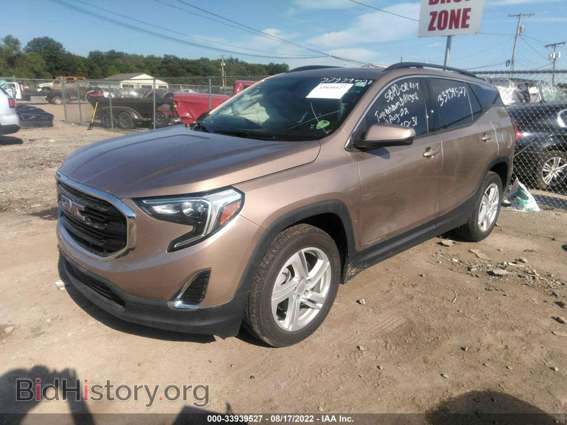 2018 GMC TERRAIN - VIN: 3GKALTEX0JL310483 - Фото 2