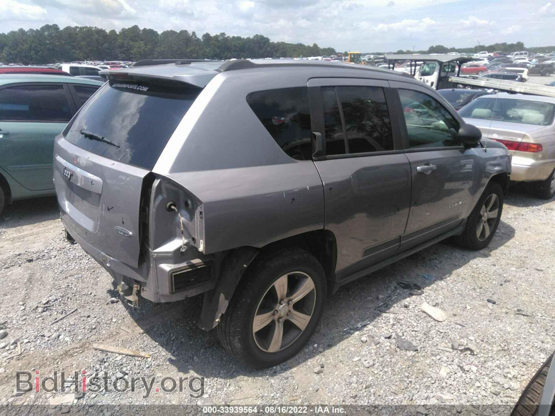 2016 JEEP COMPASS - VIN: 1C4NJDEB1GD573304 - Фото 4