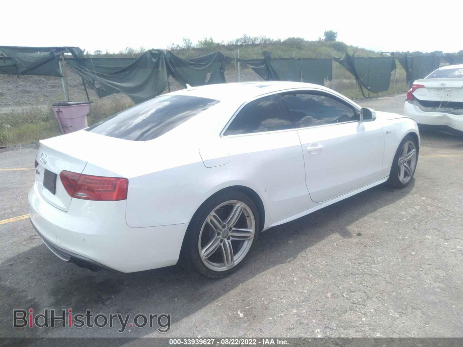 2013 AUDI S5 - VIN: WAUCGAFRXDA015932 - Photo 4