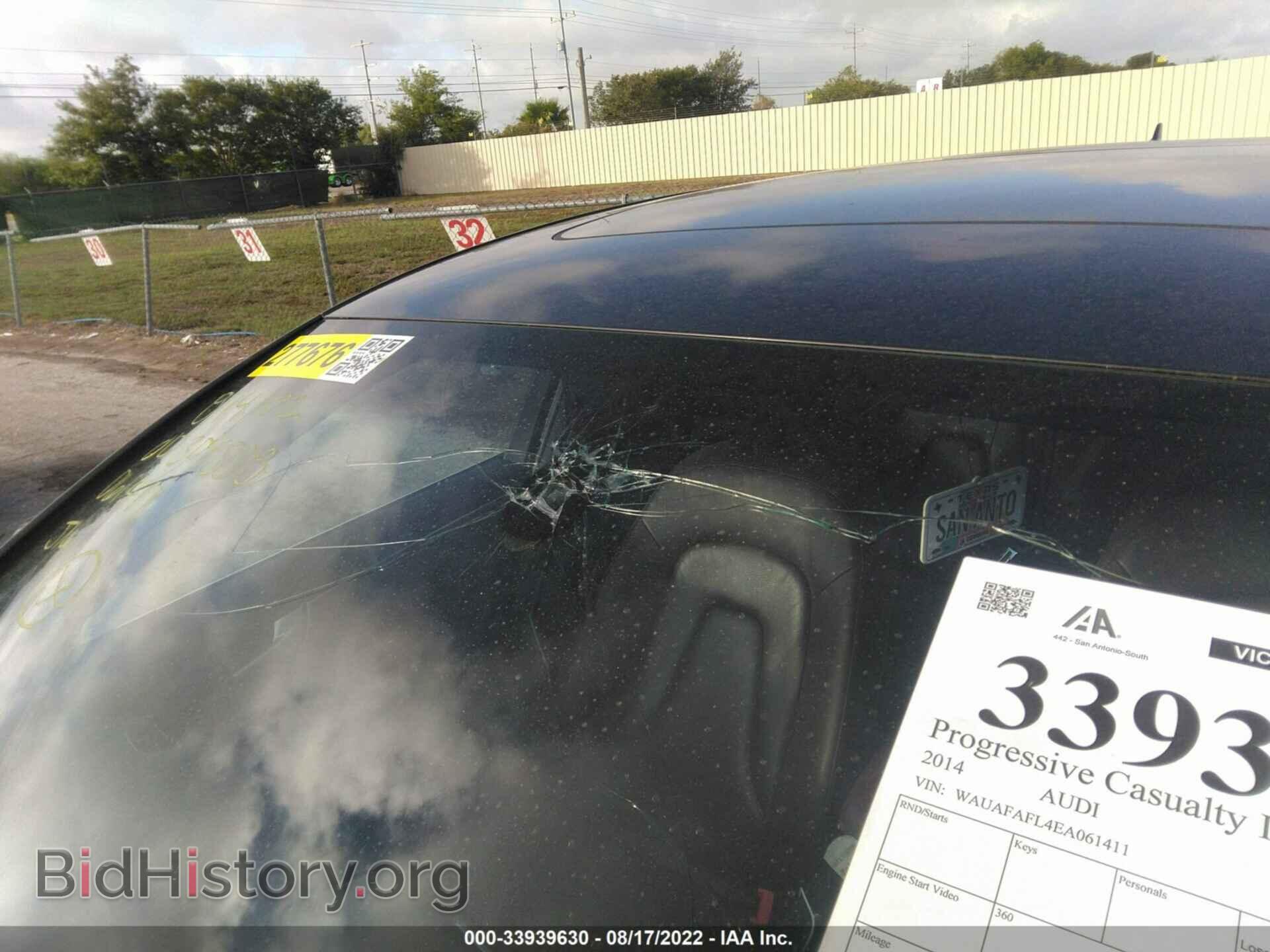 2014 AUDI A4 - VIN: WAUAFAFL4EA061411 - Фото 6