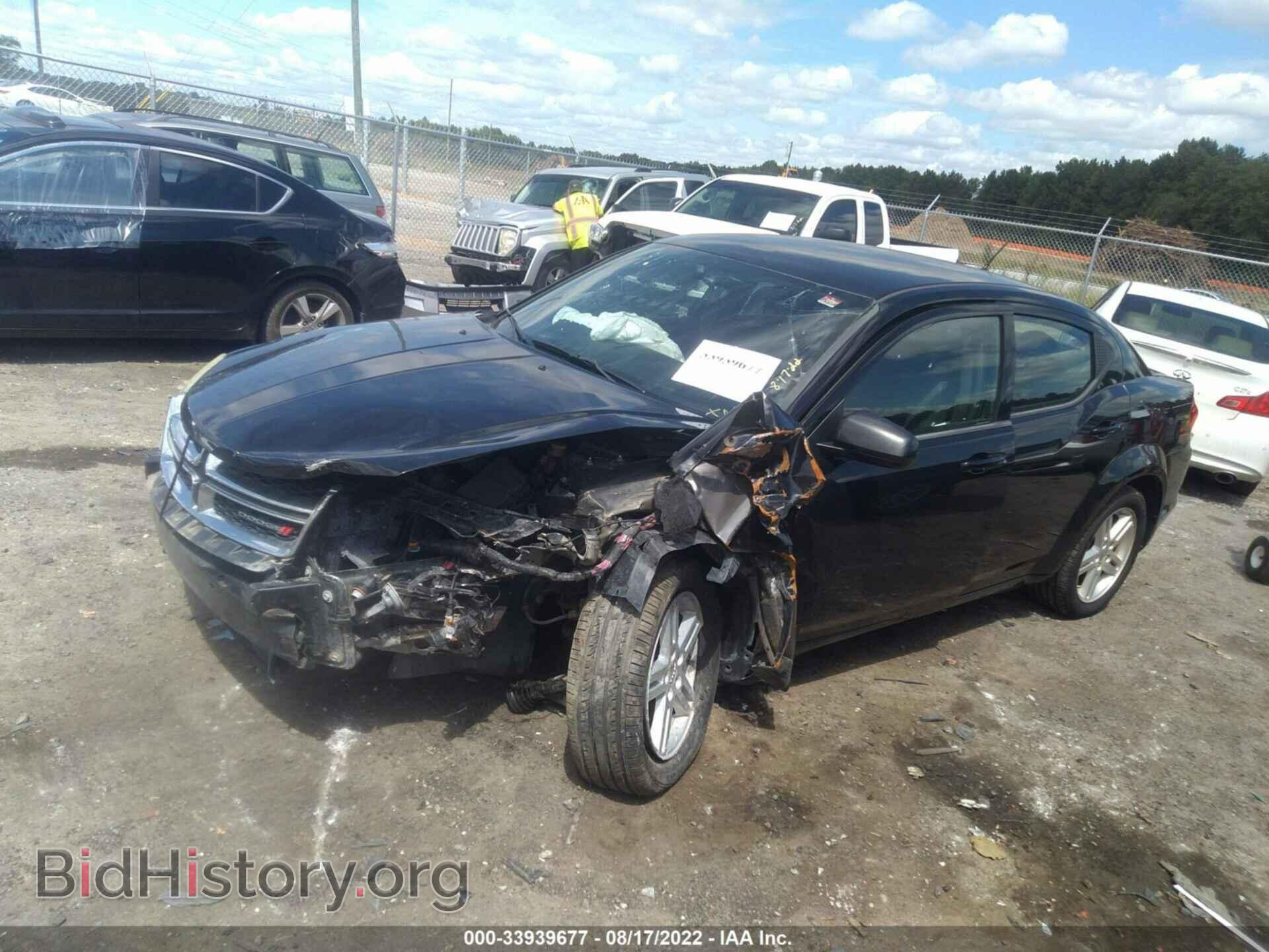 2012 DODGE AVENGER - VIN: 1C3CDZCB4CN314457 - Фото 2