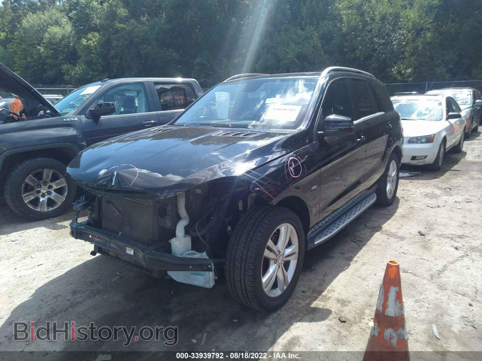 2012 MERCEDES-BENZ M-CLASS - VIN: 4JGDA5HB8CA024283 - Фото 2