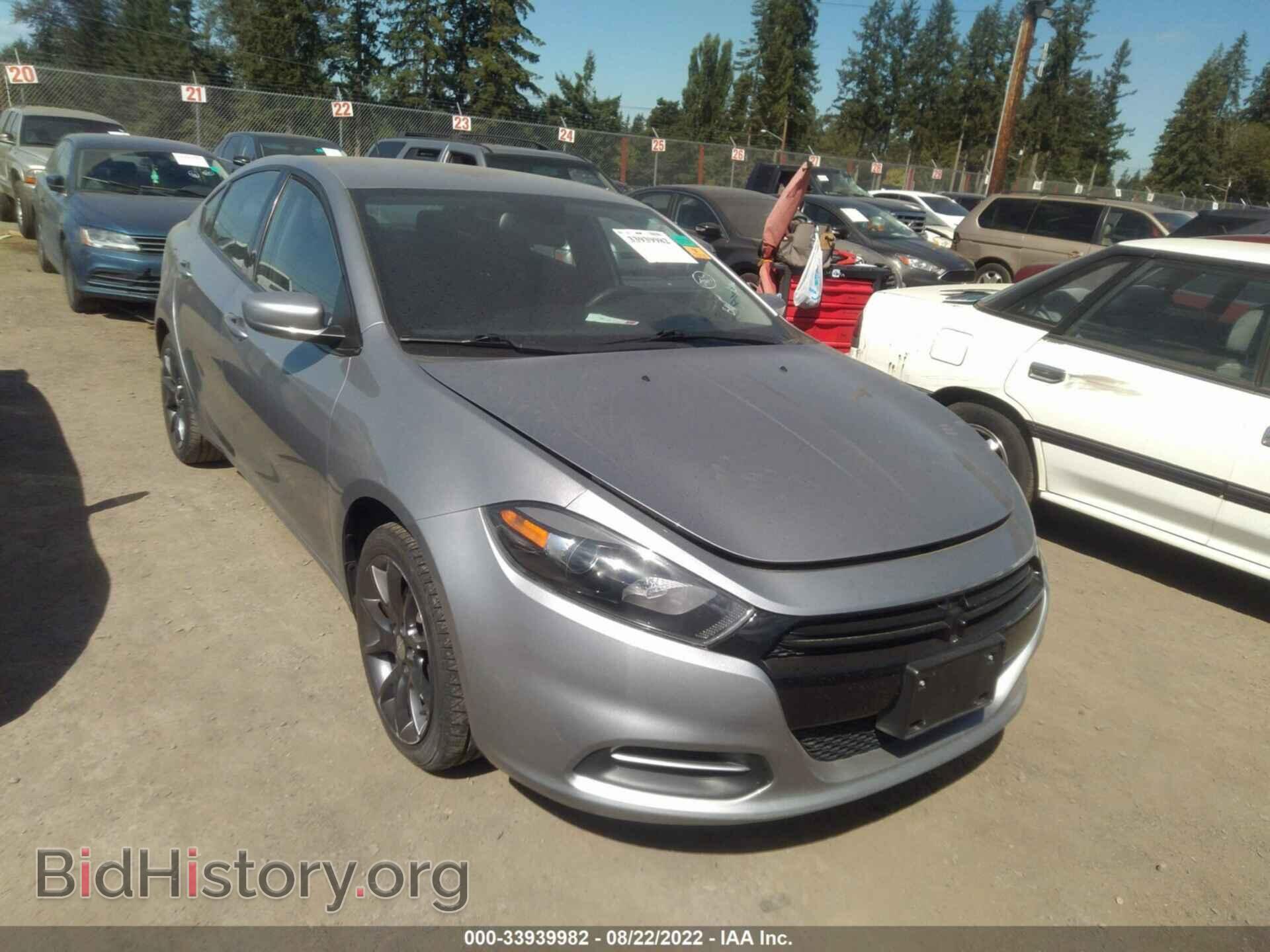 Фотография 1C3CDFAA7GD607161 - DODGE DART 2016