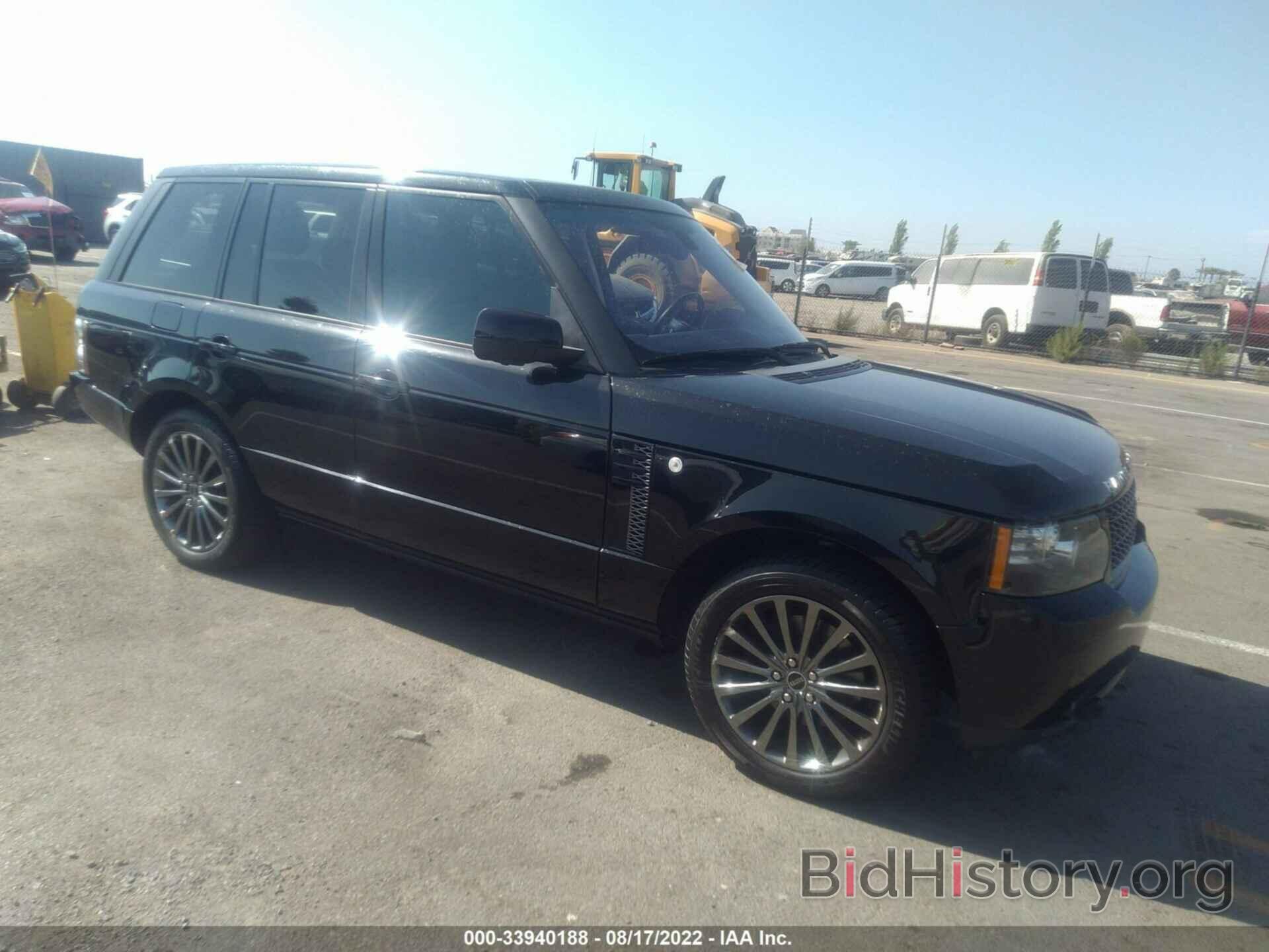 Photo SALMF1D43CA382499 - LAND ROVER RANGE ROVER 2012