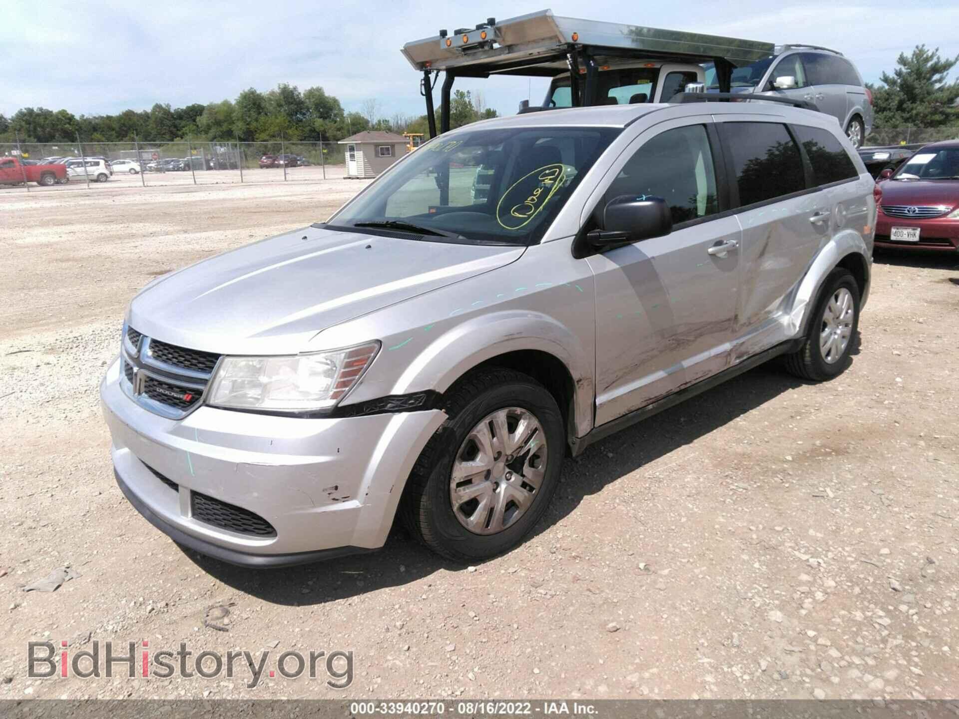 2014 DODGE JOURNEY - VIN: 3C4PDCAB2ET102575 - Фото 2