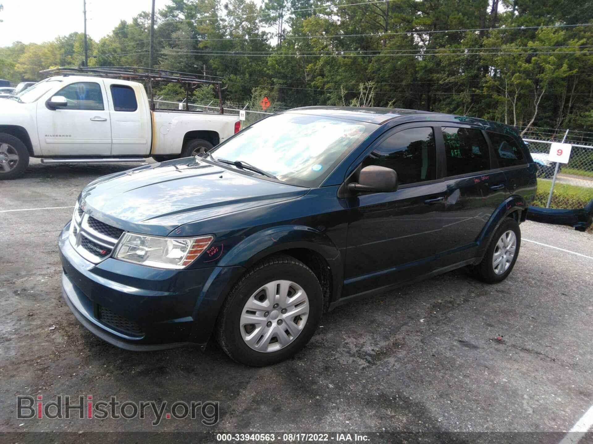 2014 DODGE JOURNEY - VIN: 3C4PDCAB8ET151425 - Фото 2
