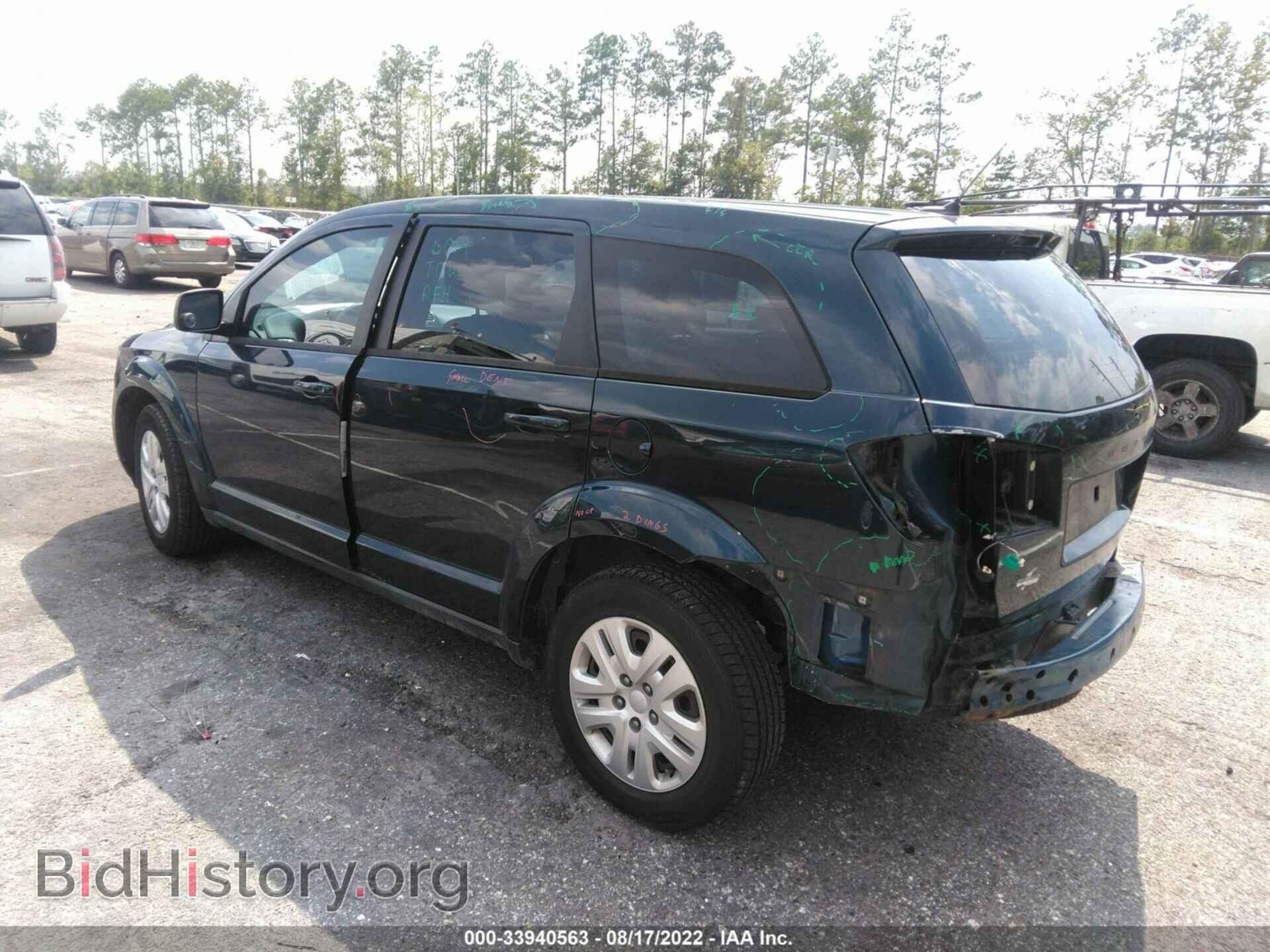 2014 DODGE JOURNEY - VIN: 3C4PDCAB8ET151425 - Фото 3