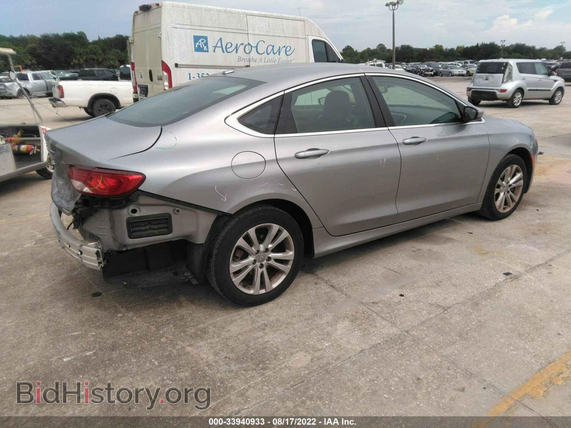 2015 CHRYSLER 200 - VIN: 1C3CCCAB0FN708478 - Photo 4