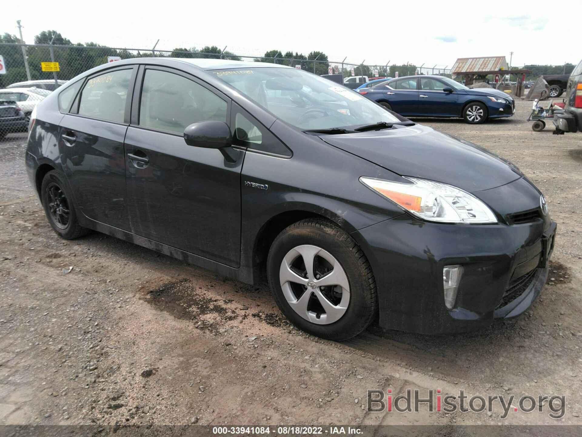 Photo JTDKN3DU4E0373736 - TOYOTA PRIUS 2014