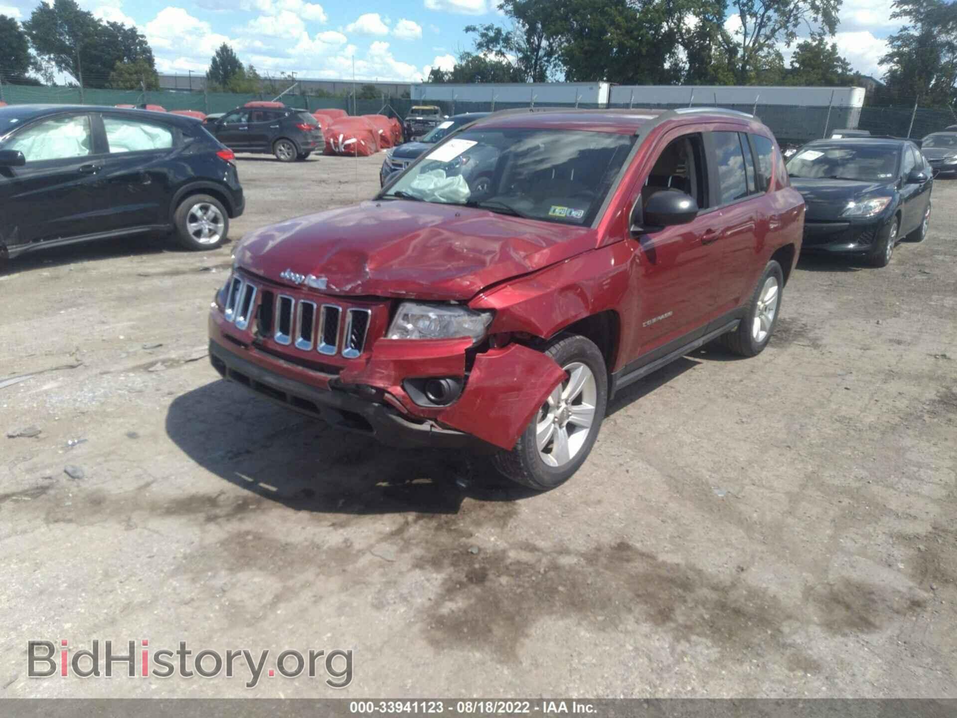 2012 JEEP COMPASS - VIN: 1C4NJDBB9CD625048 - Фото 2