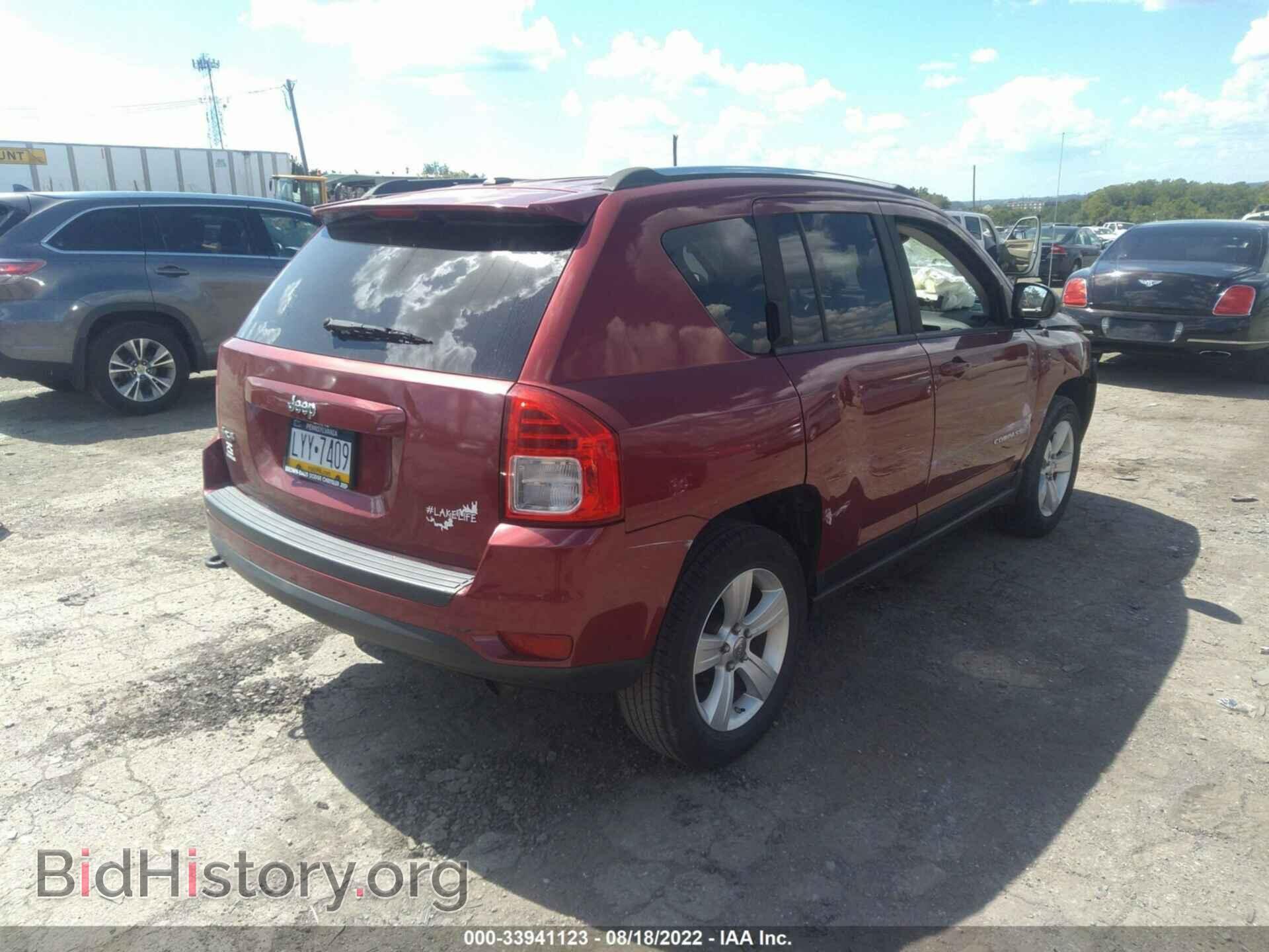 2012 JEEP COMPASS - VIN: 1C4NJDBB9CD625048 - Фото 4