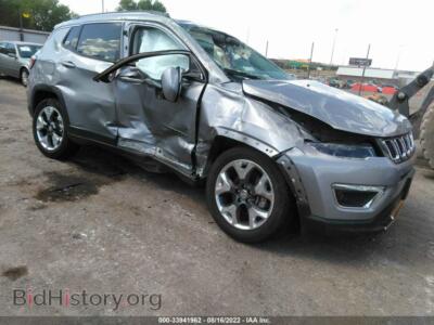 2021 Jeep COMPASS Limited, gray — VIN 3C4NJCCB1MT511596, IAAI