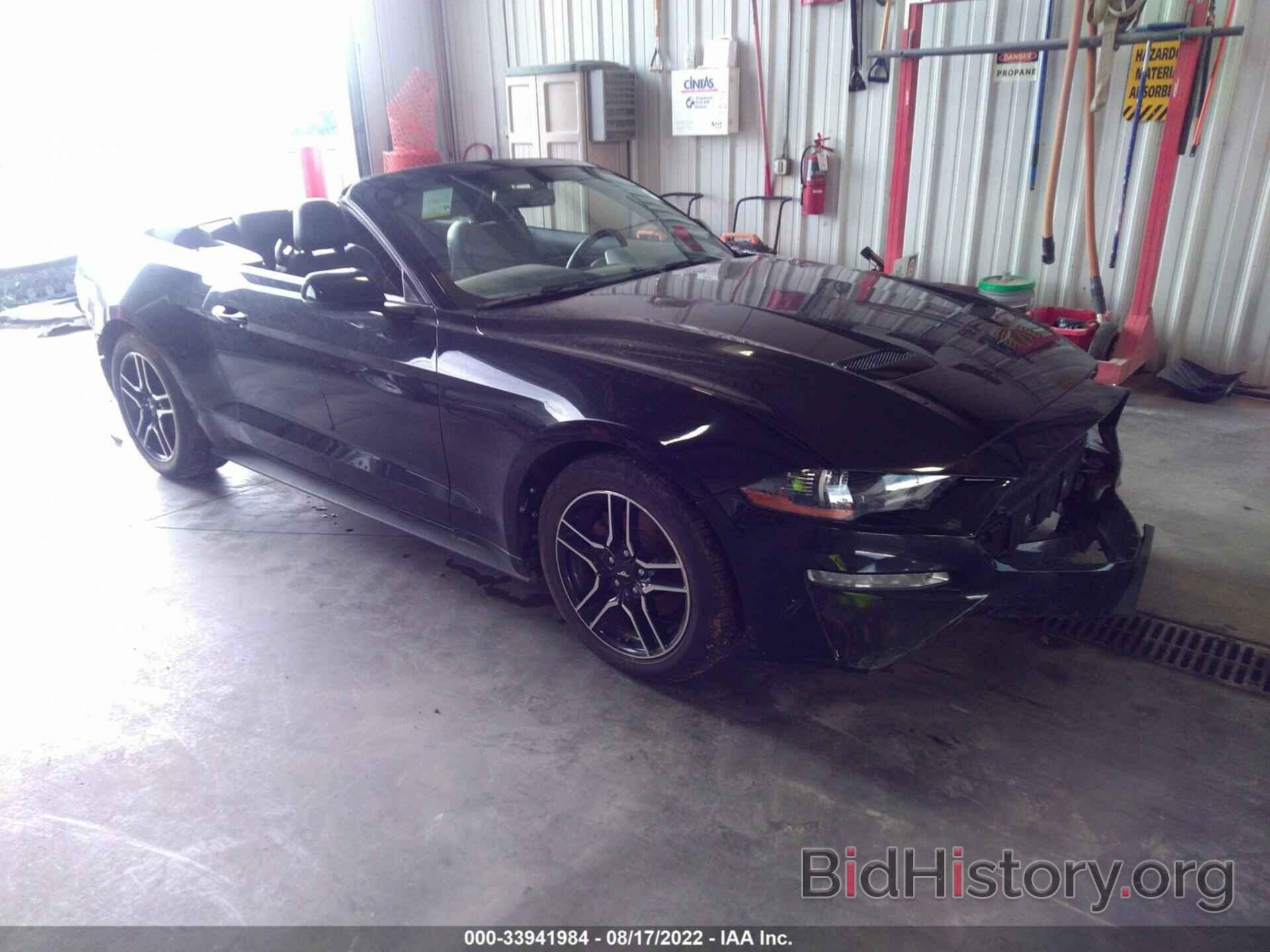 Photo 1FATP8UH8L5120763 - FORD MUSTANG 2020