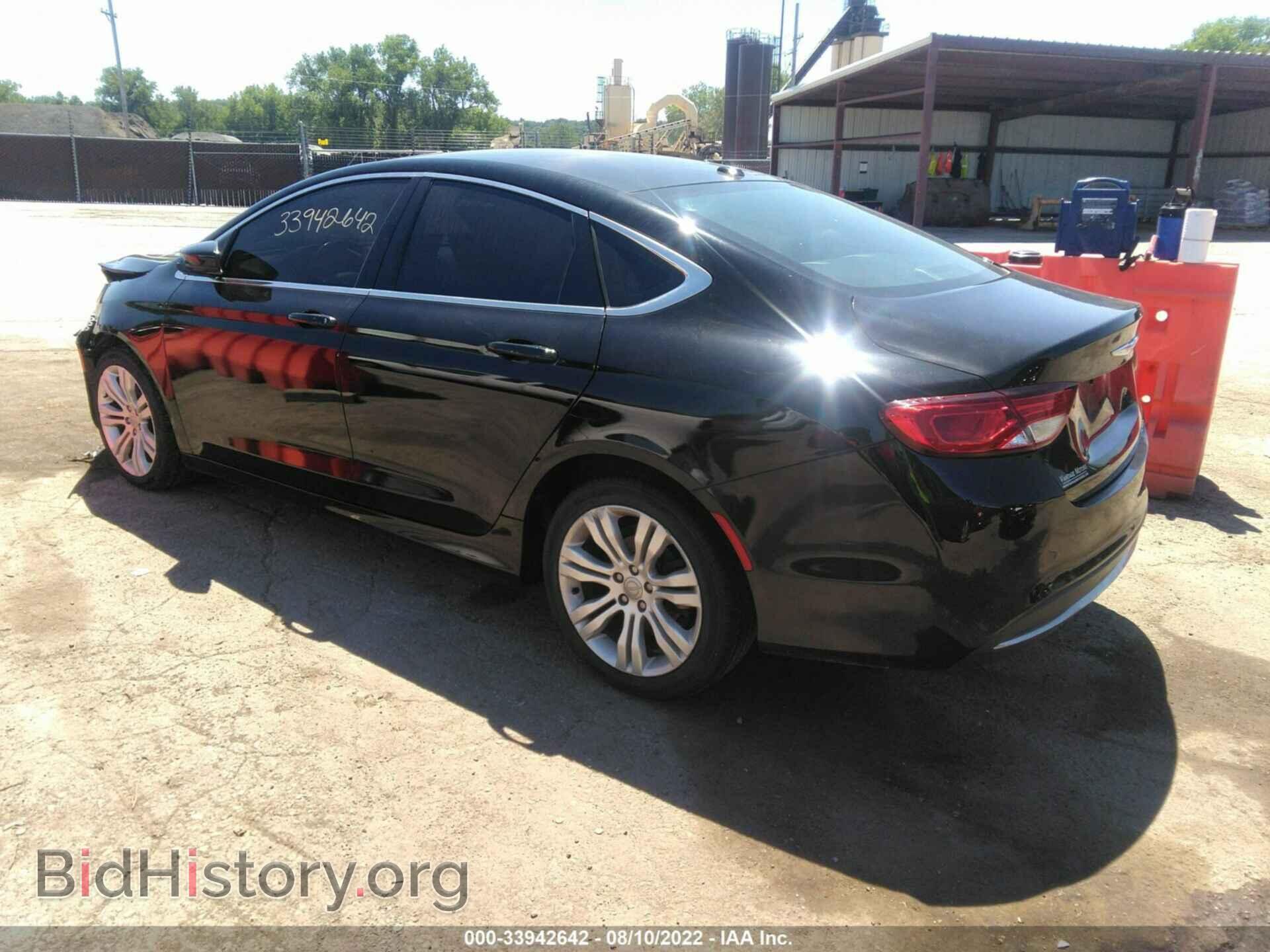 2016 CHRYSLER 200 - VIN: 1C3CCCAB9GN108933 - Фото 3