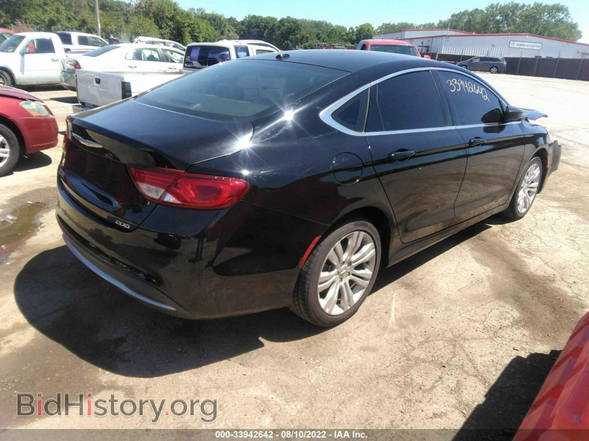 2016 CHRYSLER 200 - VIN: 1C3CCCAB9GN108933 - Фото 4