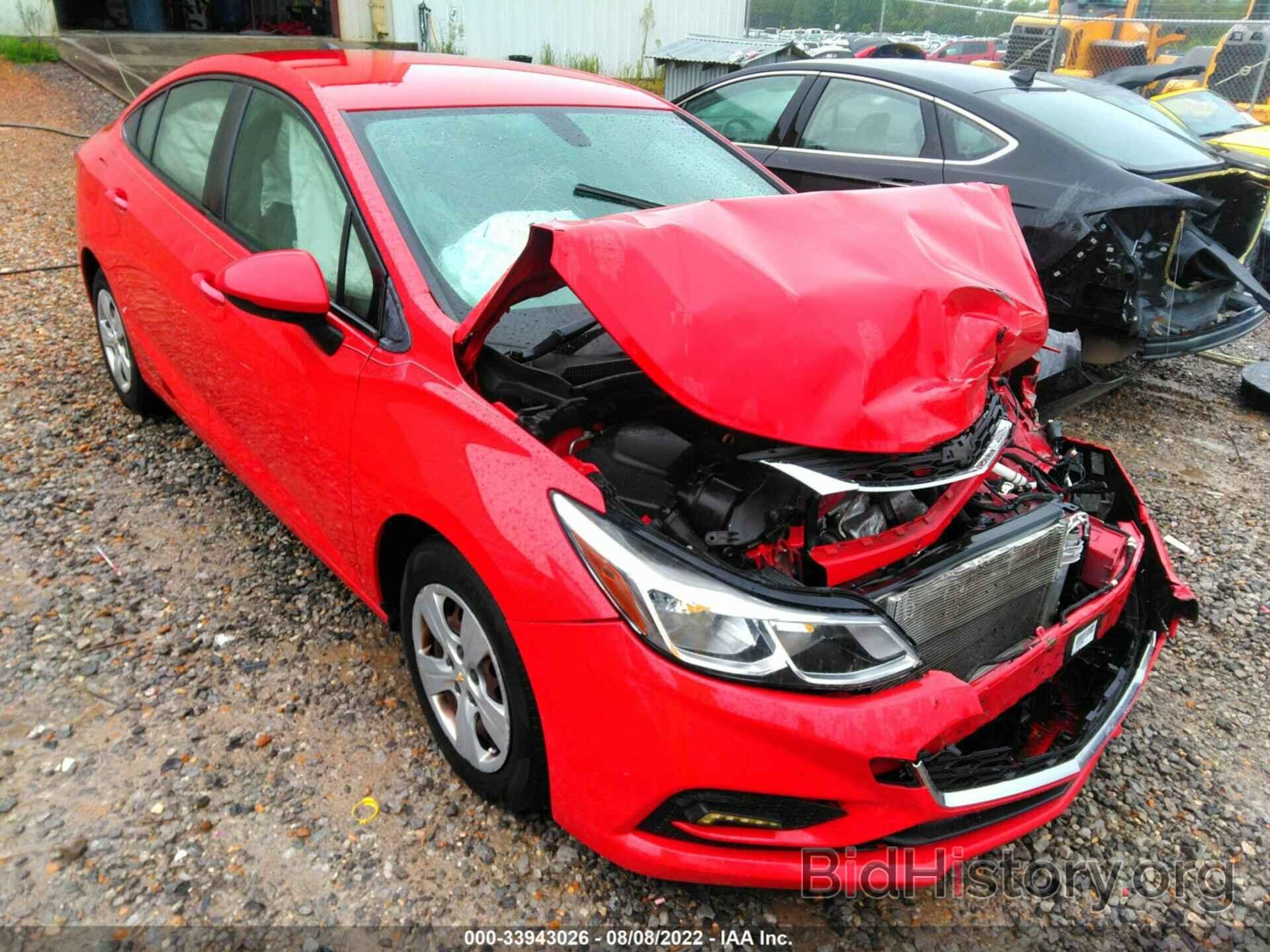 Photo 1G1BC5SM4G7252017 - CHEVROLET CRUZE 2016