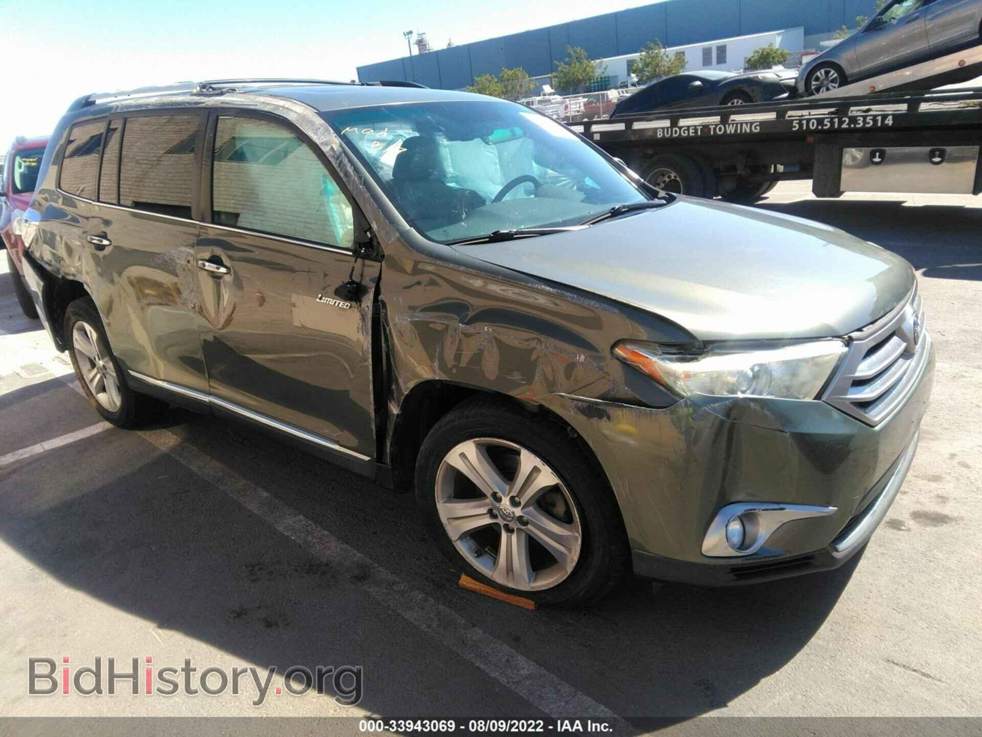 Photo 5TDDK3EH8DS214765 - TOYOTA HIGHLANDER 2013