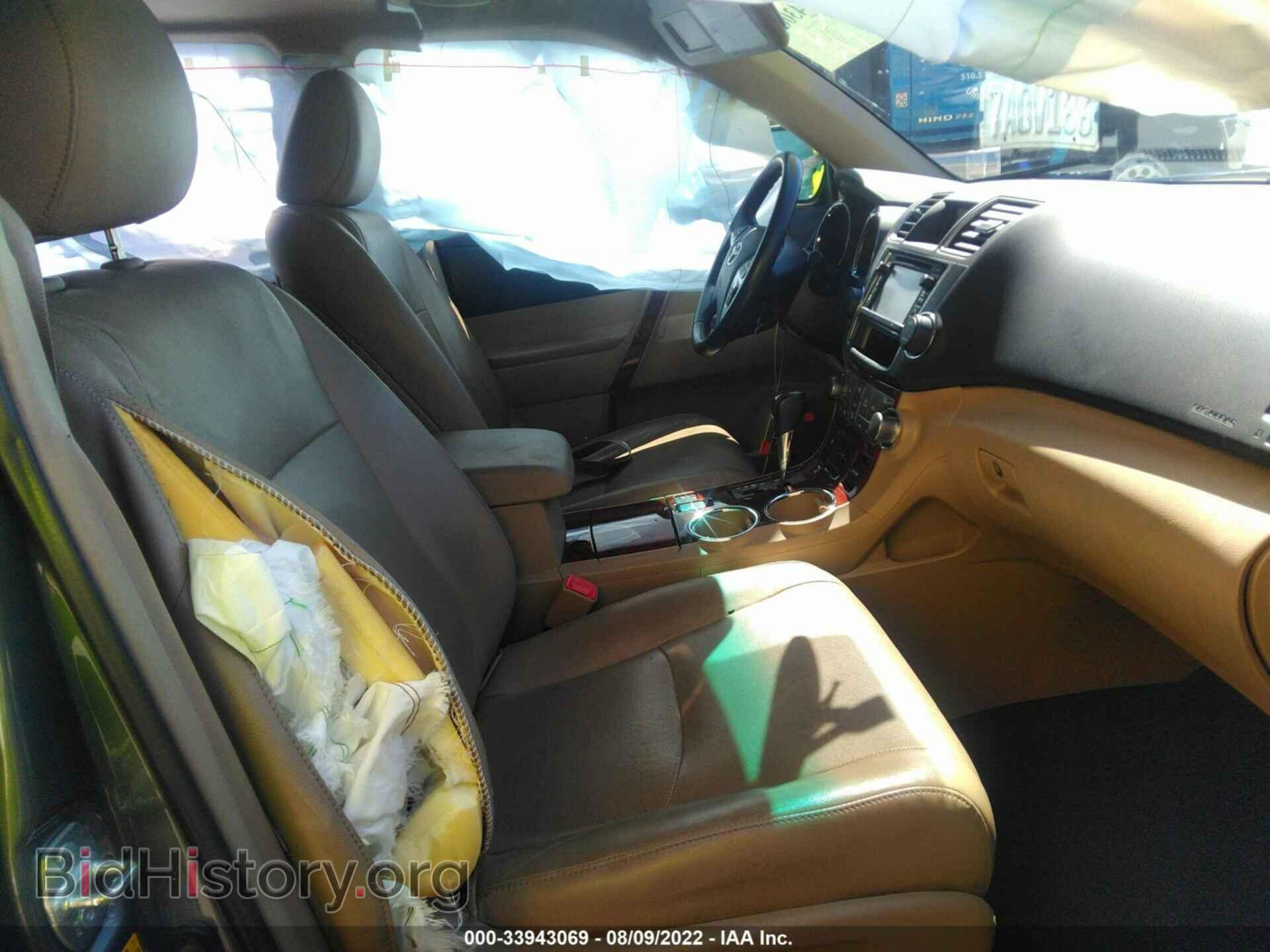 2013 TOYOTA HIGHLANDER - VIN: 5TDDK3EH8DS214765 - Фото 5