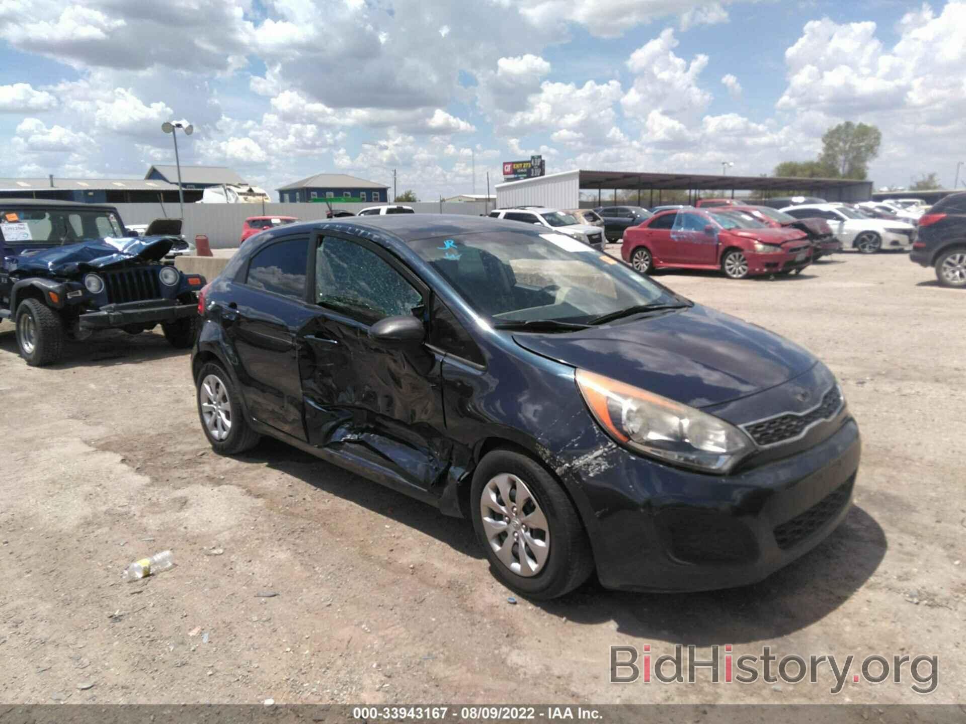 Фотография KNADN5A34D6151724 - KIA RIO 2013