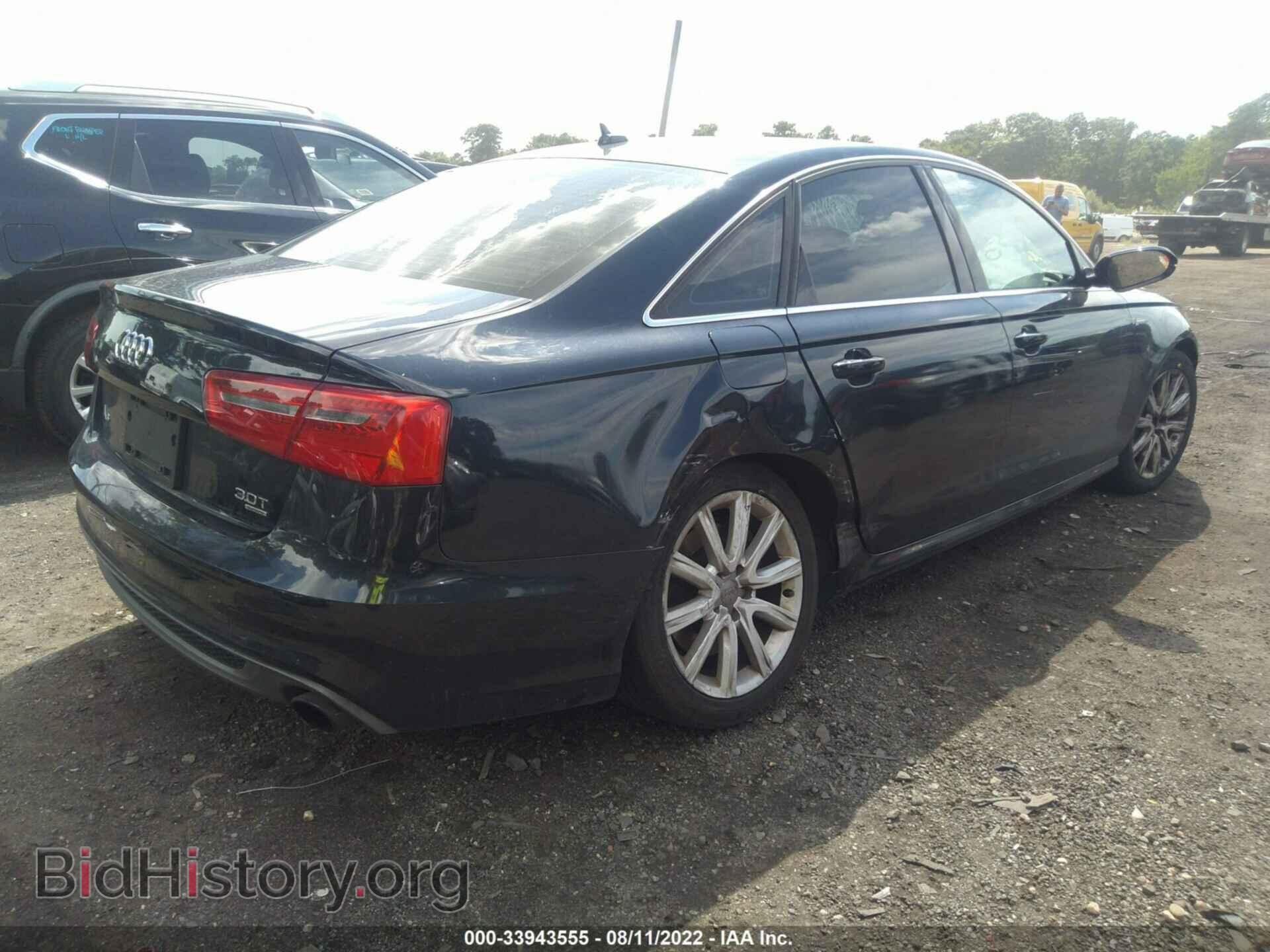 2012 AUDI A6 - VIN: WAUJGBFC4CN052944 - Фото 4