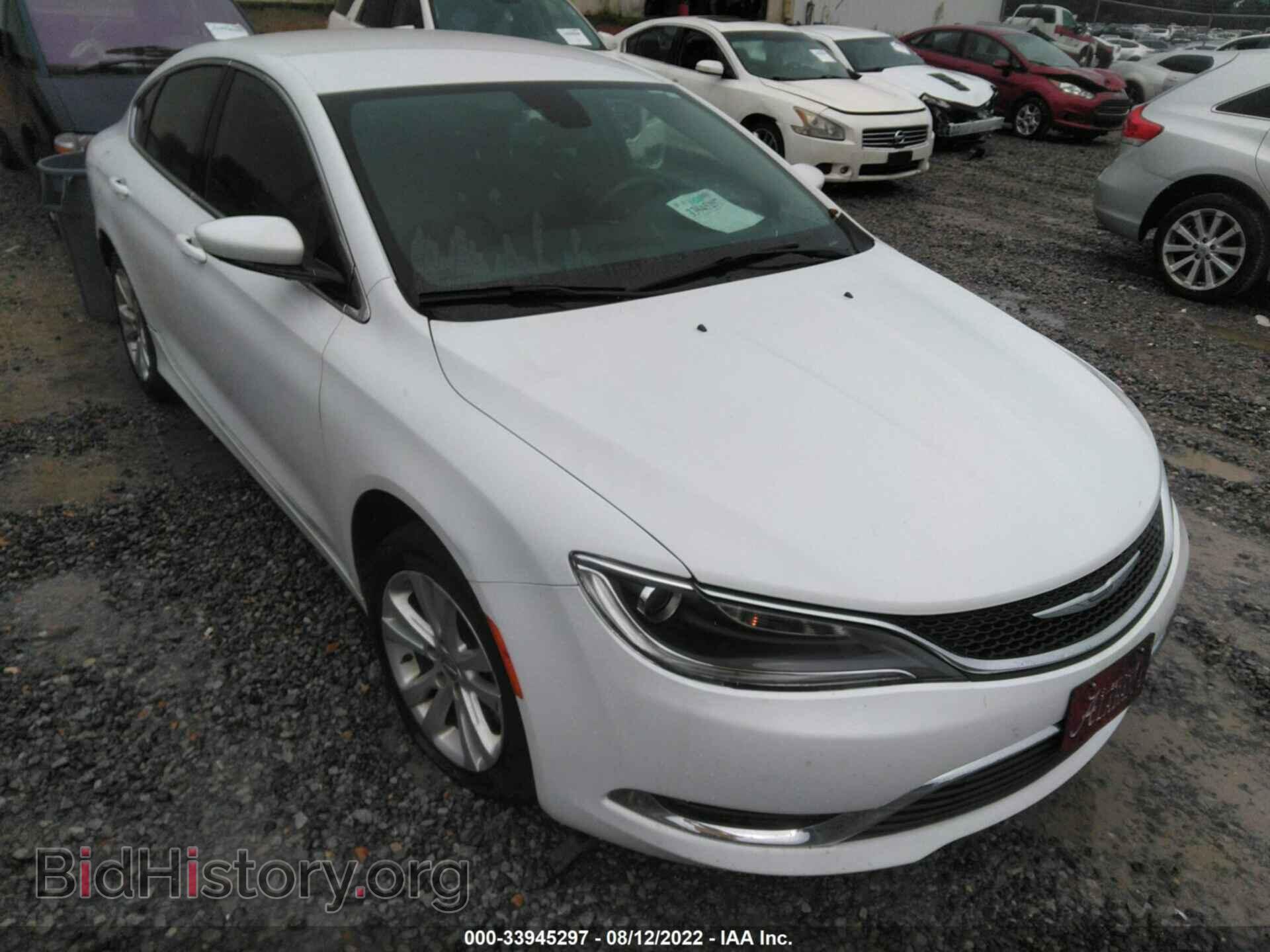 Фотография 1C3CCCAB8FN602814 - CHRYSLER 200 2015