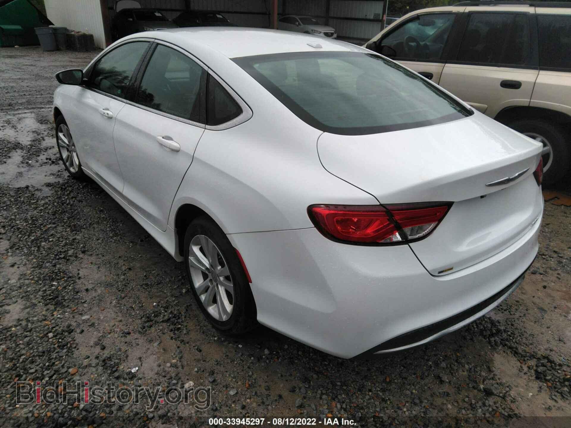 2015 CHRYSLER 200 - VIN: 1C3CCCAB8FN602814 - Фото 3