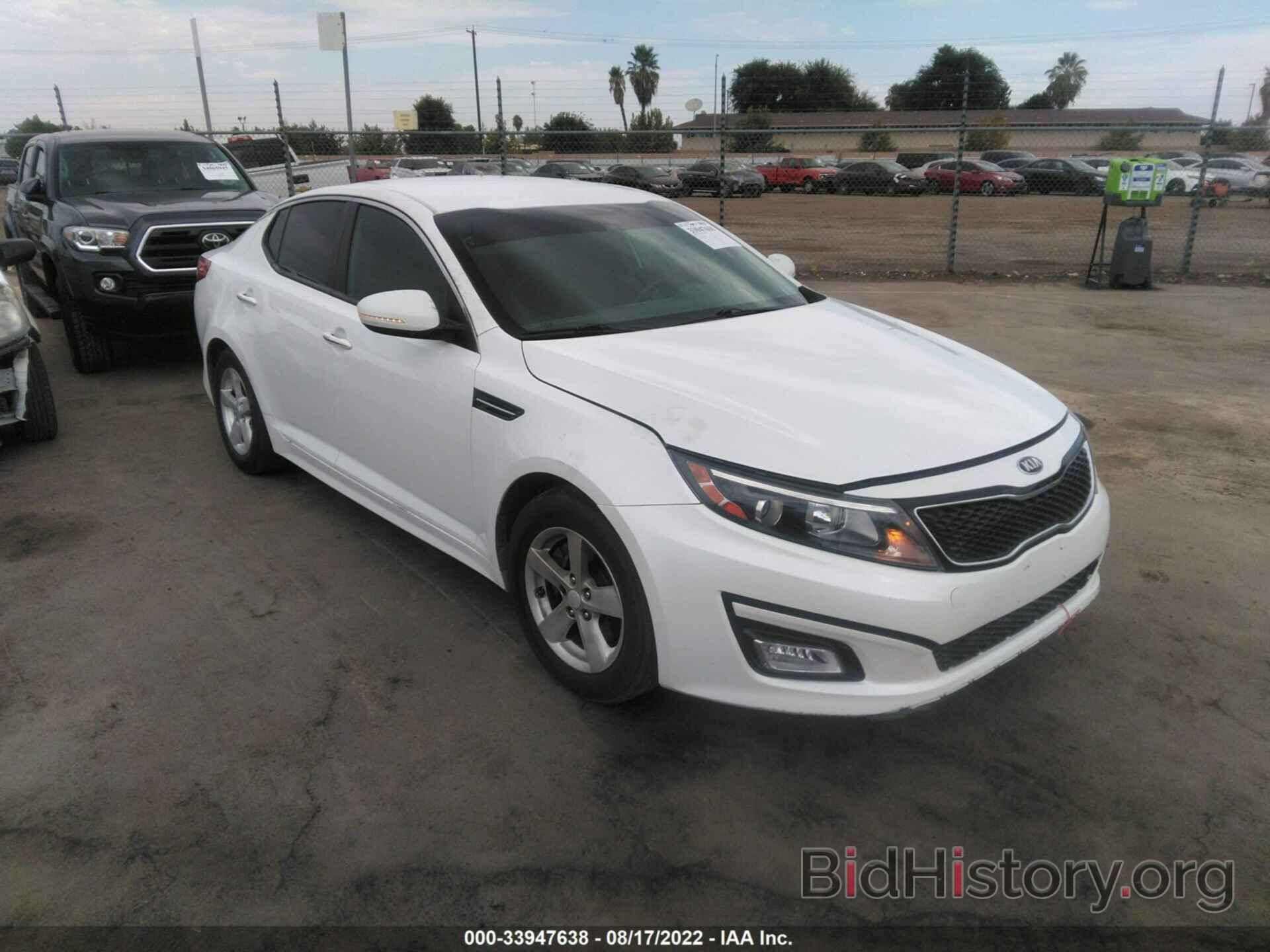 Photo KNAGM4A74E5512499 - KIA OPTIMA 2014