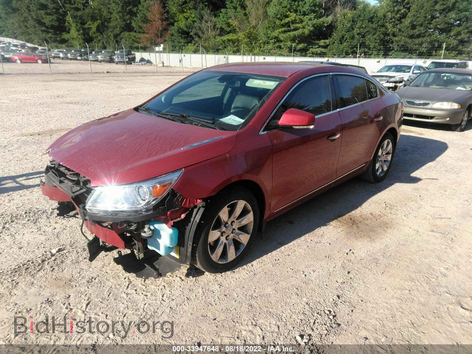 2012 BUICK LACROSSE - VIN: 1G4GD5G34CF323075 - Фото 2