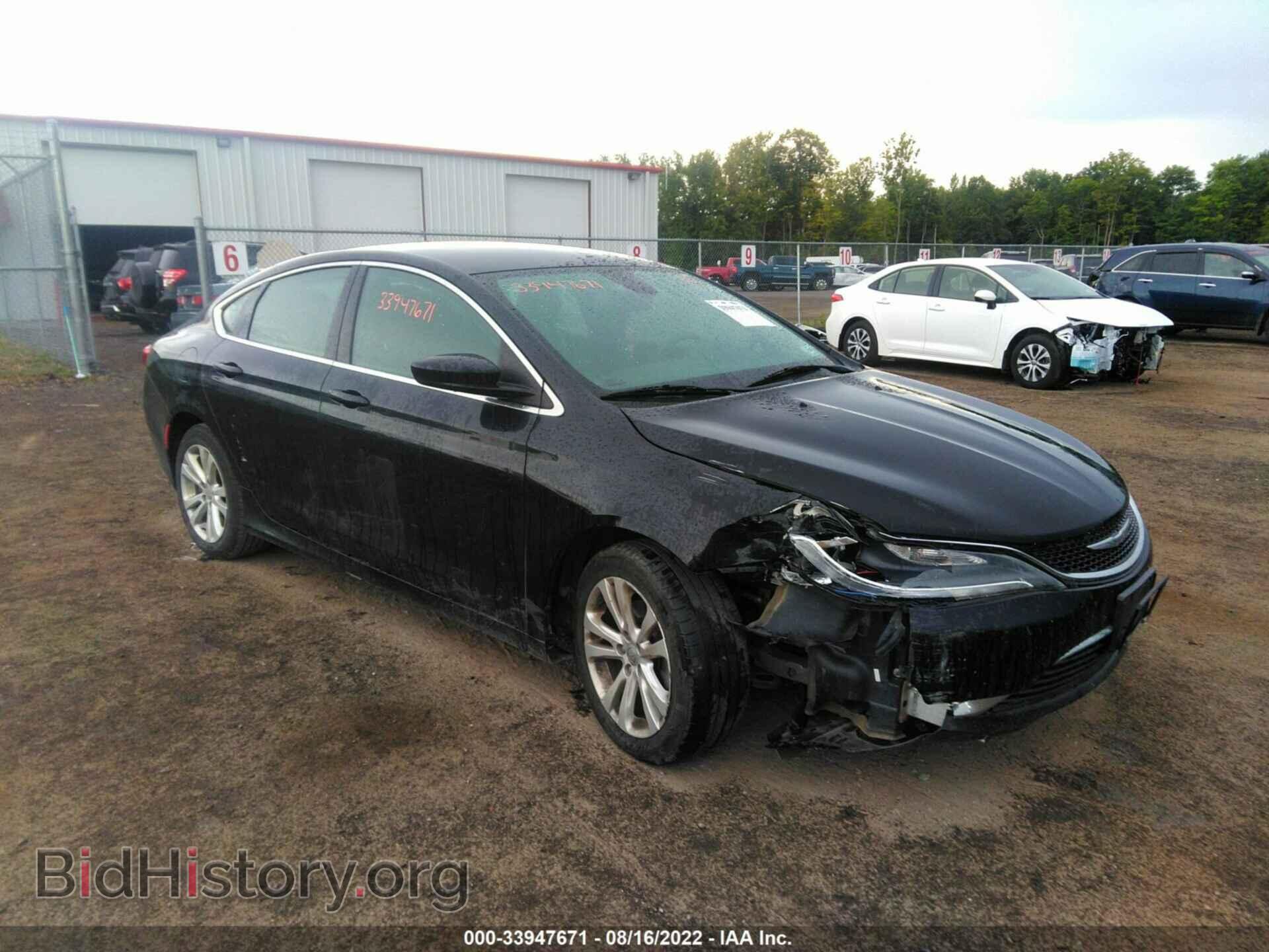 Фотография 1C3CCCAB2FN582995 - CHRYSLER 200 2015