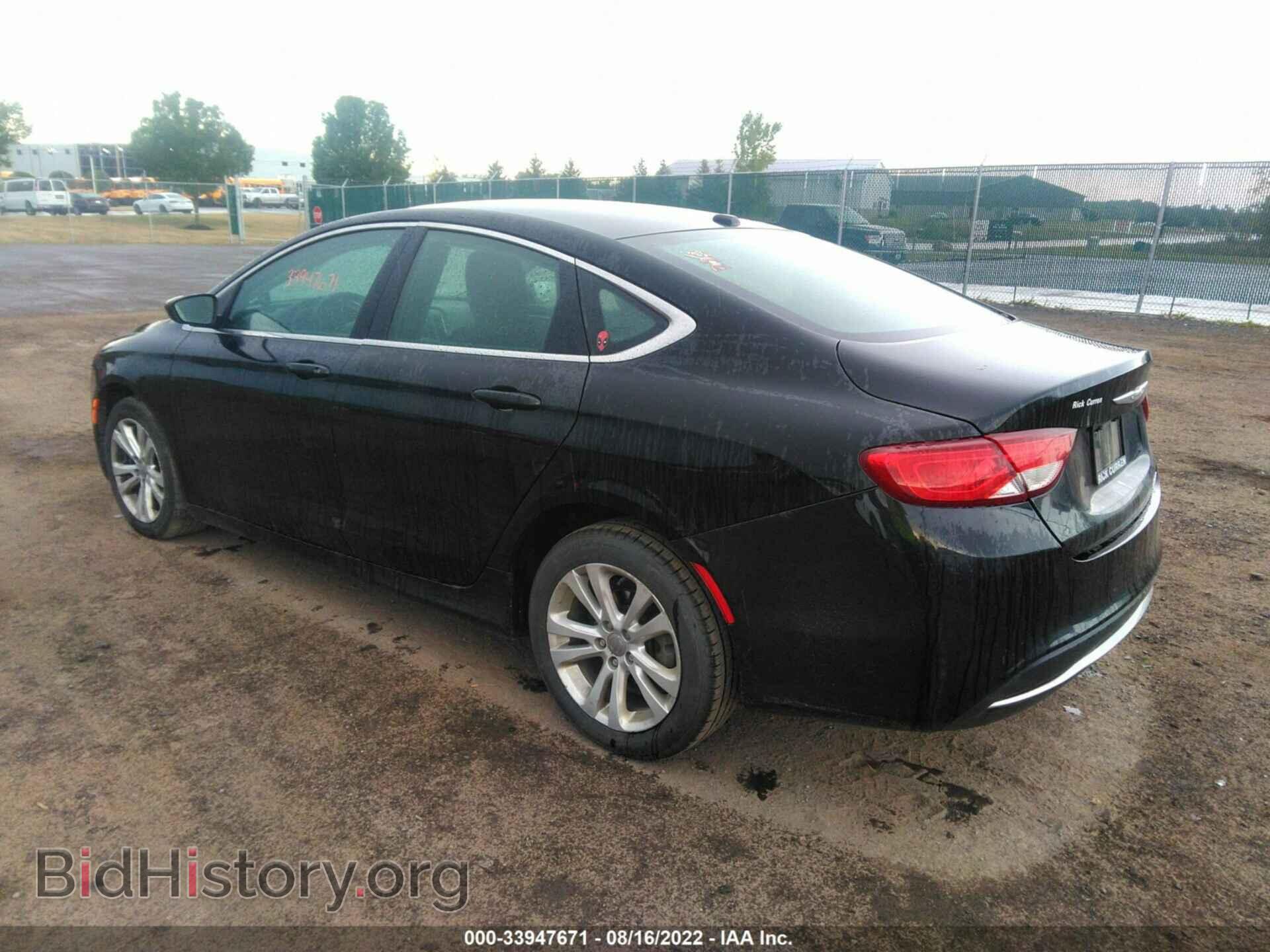 2015 CHRYSLER 200 - VIN: 1C3CCCAB2FN582995 - Фото 3