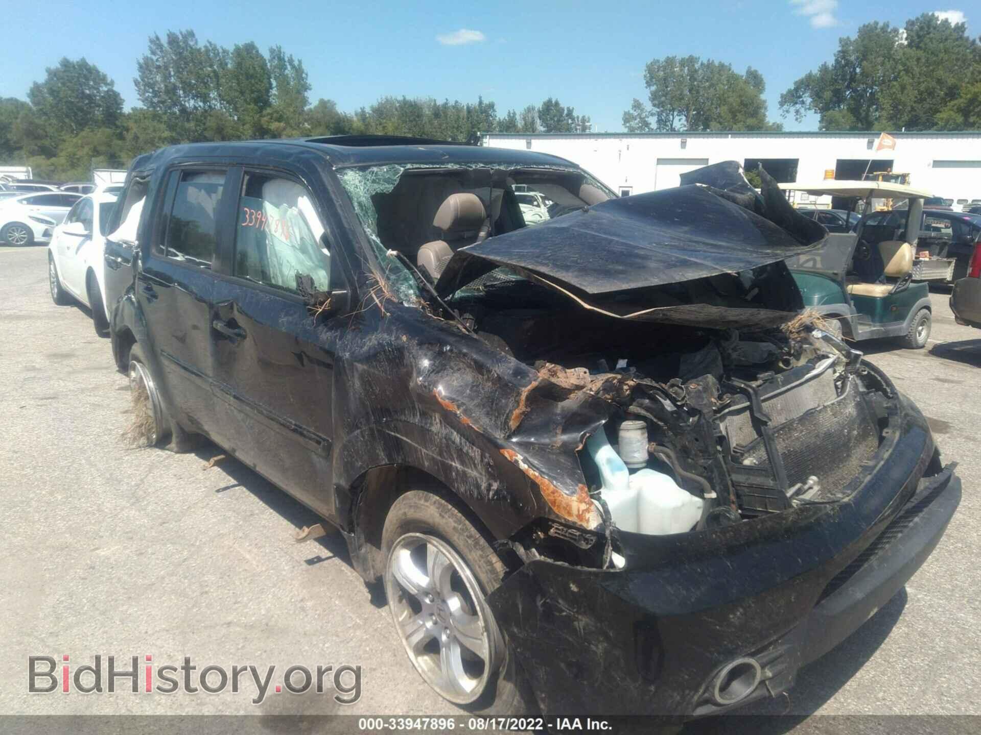 Photo 5FNYF4H51DB025358 - HONDA PILOT 2013