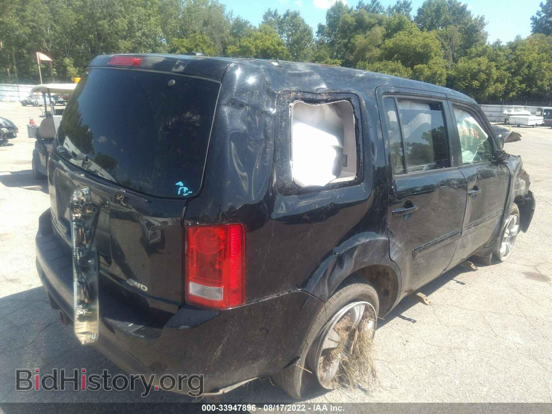 2013 HONDA PILOT - VIN: 5FNYF4H51DB025358 - Фото 4